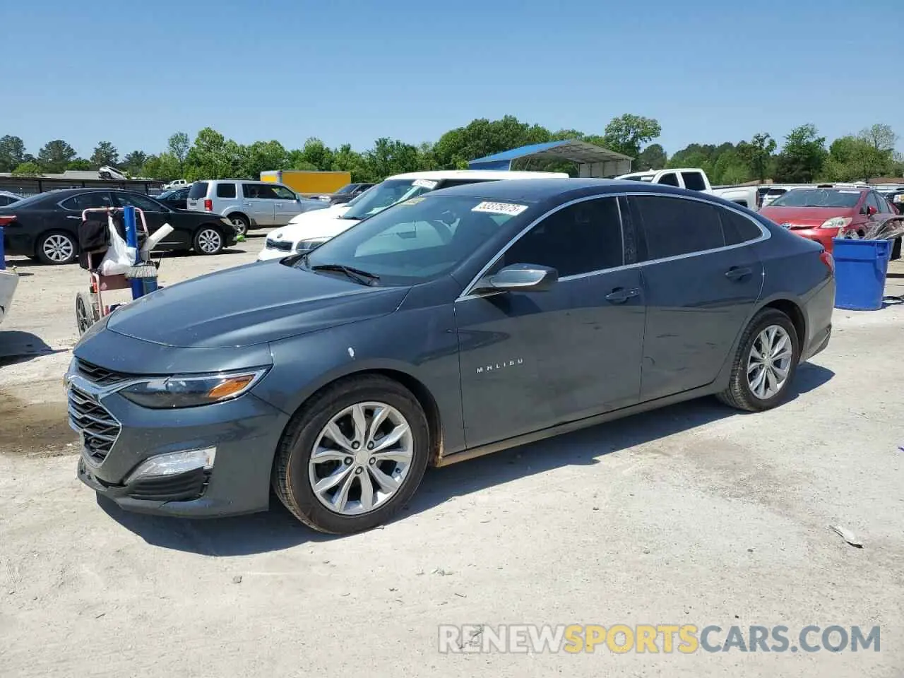 1 Photograph of a damaged car 1G1ZD5ST3MF061127 CHEVROLET MALIBU 2021
