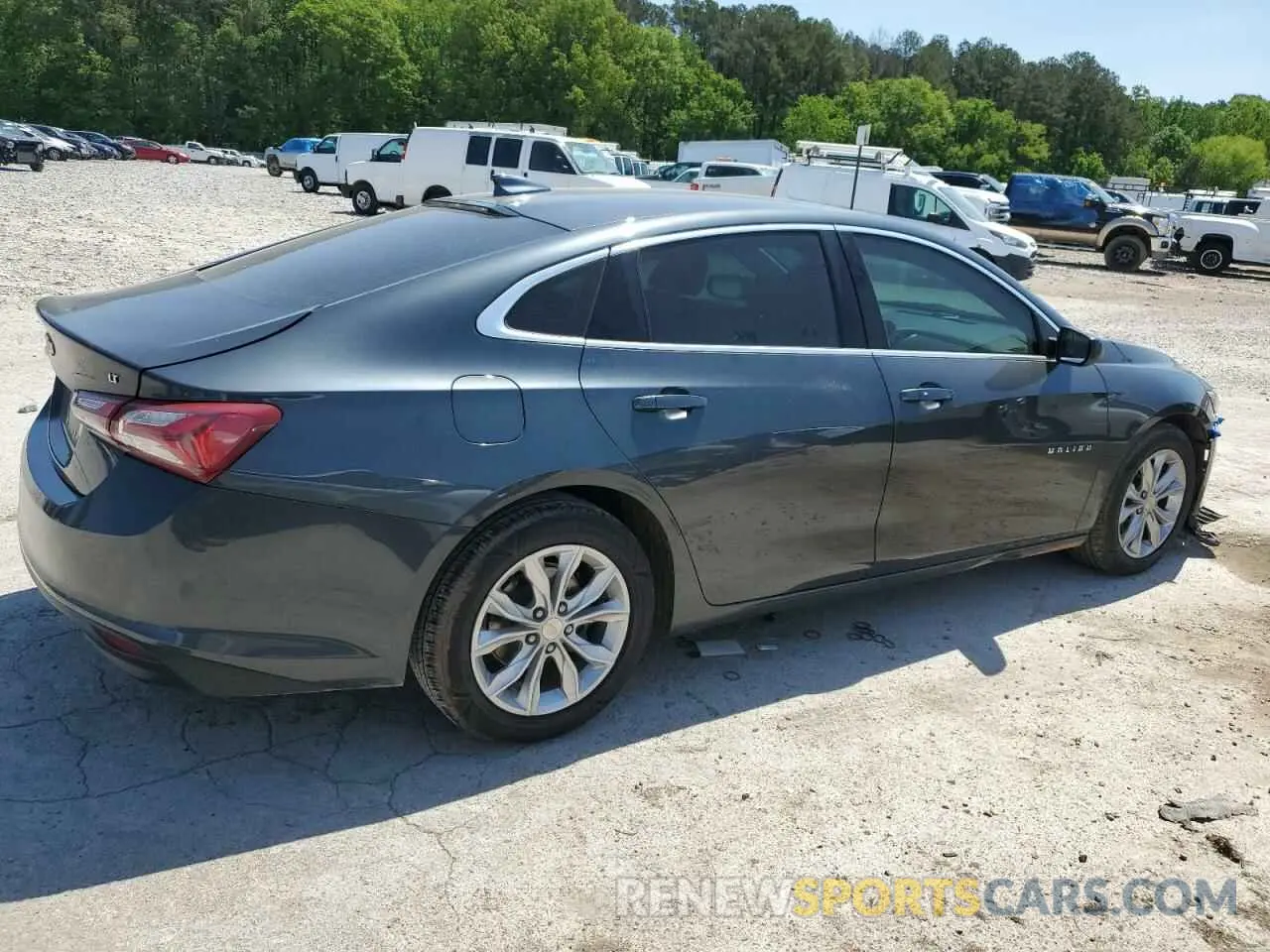 3 Photograph of a damaged car 1G1ZD5ST3MF061127 CHEVROLET MALIBU 2021
