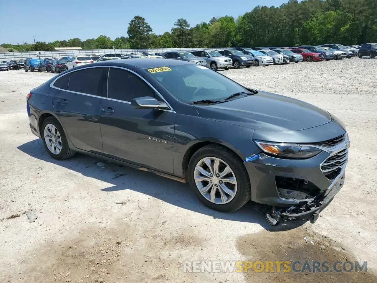 4 Photograph of a damaged car 1G1ZD5ST3MF061127 CHEVROLET MALIBU 2021