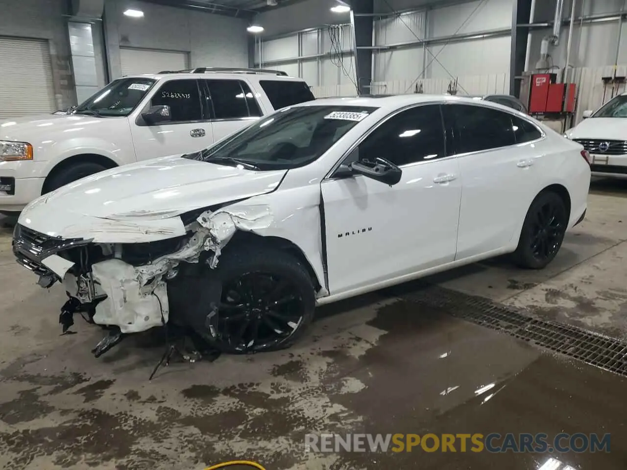 1 Photograph of a damaged car 1G1ZD5ST3MF063024 CHEVROLET MALIBU 2021
