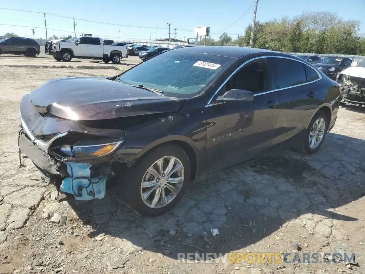 1 Photograph of a damaged car 1G1ZD5ST3MF063427 CHEVROLET MALIBU 2021