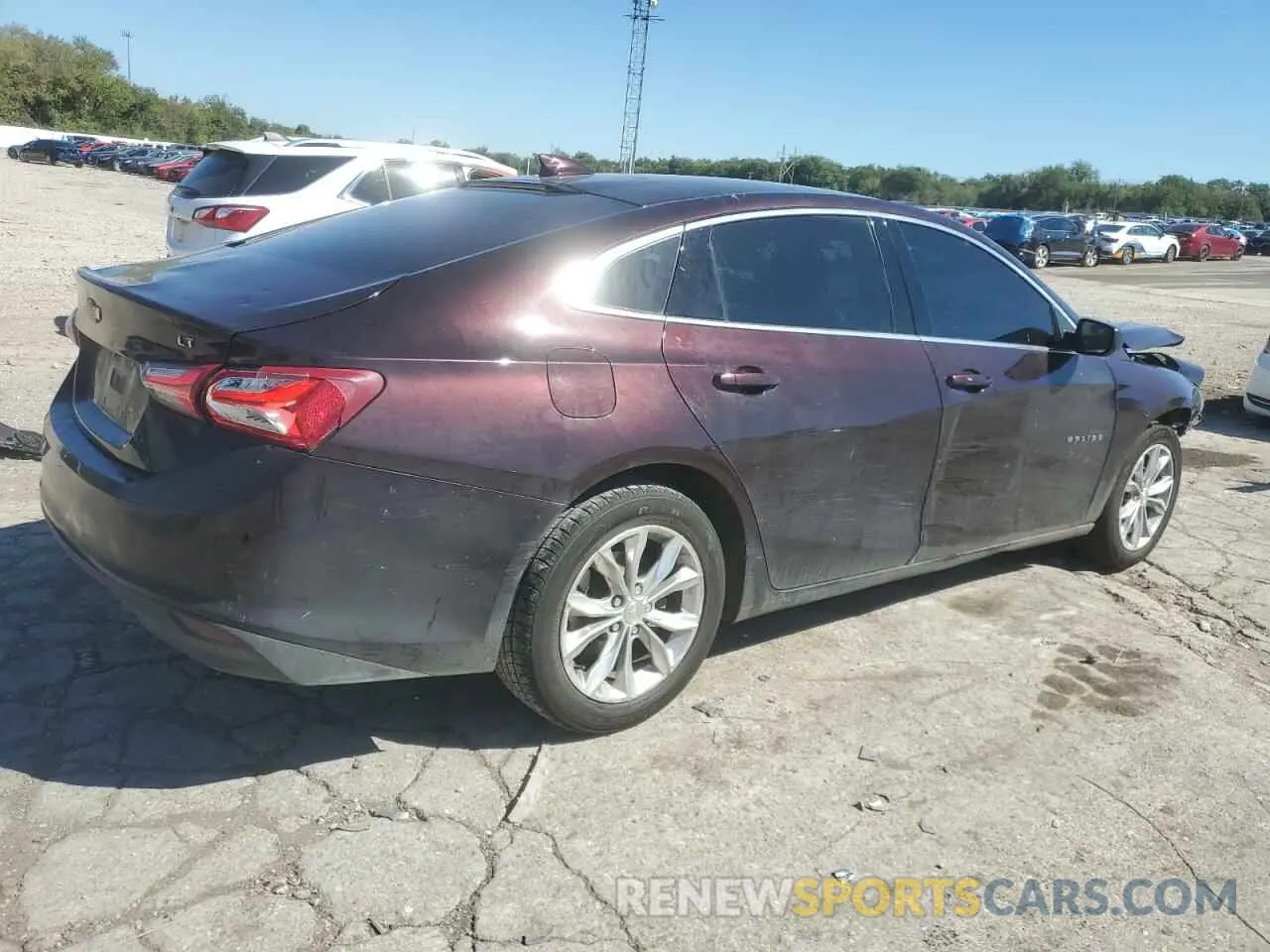 3 Photograph of a damaged car 1G1ZD5ST3MF063427 CHEVROLET MALIBU 2021