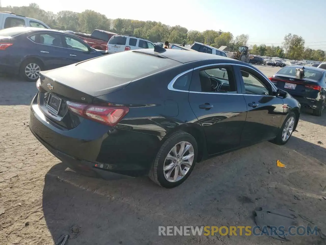 3 Photograph of a damaged car 1G1ZD5ST3MF065467 CHEVROLET MALIBU 2021