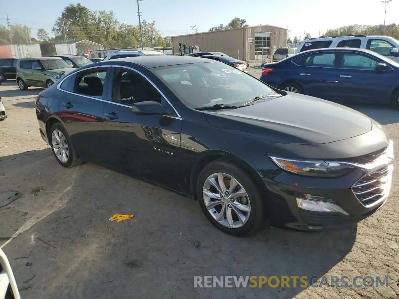 4 Photograph of a damaged car 1G1ZD5ST3MF065467 CHEVROLET MALIBU 2021
