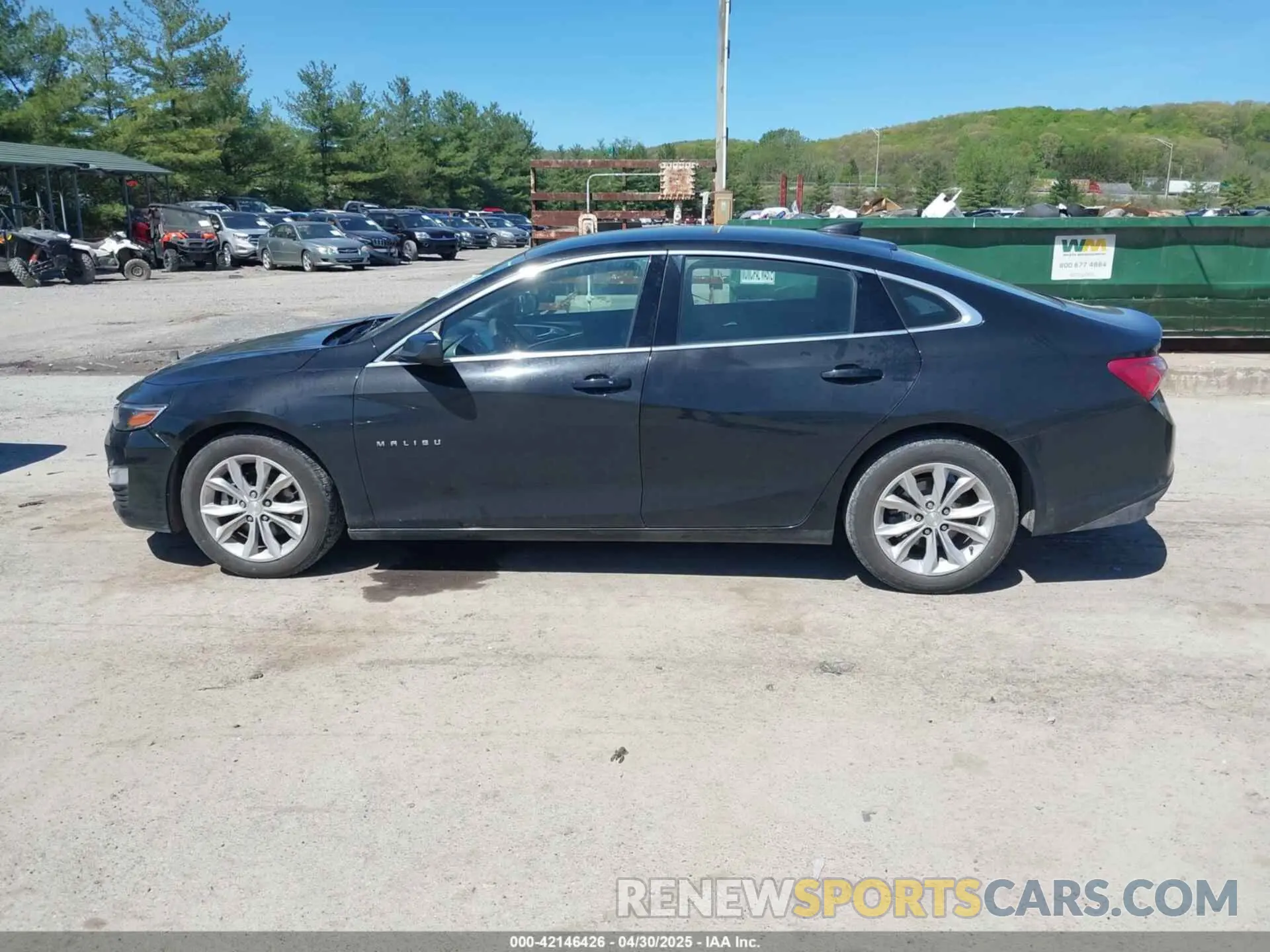 14 Photograph of a damaged car 1G1ZD5ST3MF066165 CHEVROLET MALIBU 2021