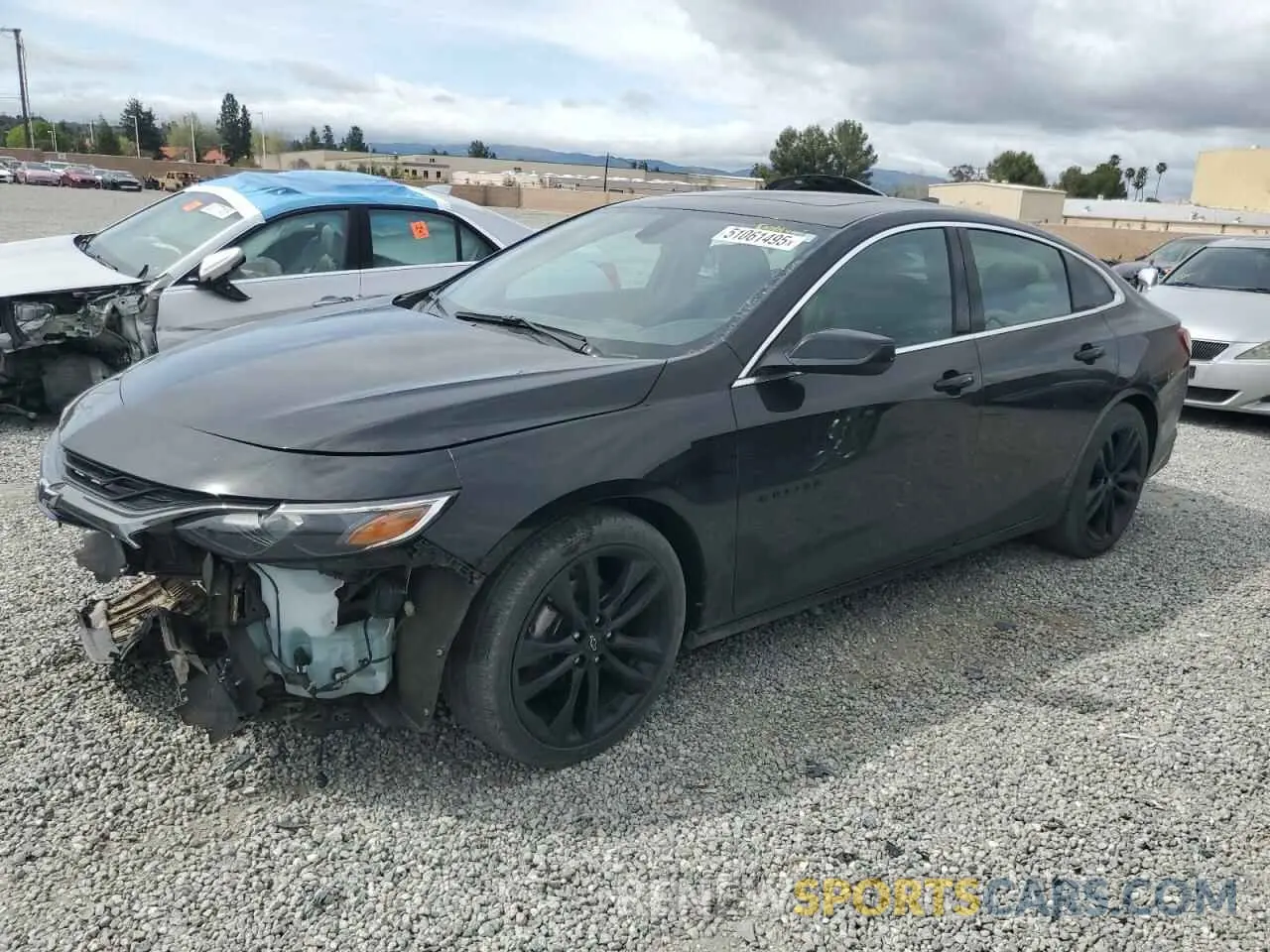 1 Photograph of a damaged car 1G1ZD5ST3MF069163 CHEVROLET MALIBU 2021