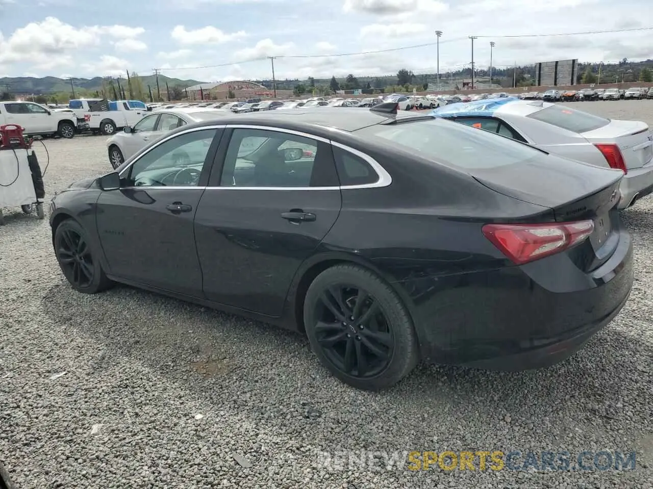 2 Photograph of a damaged car 1G1ZD5ST3MF069163 CHEVROLET MALIBU 2021