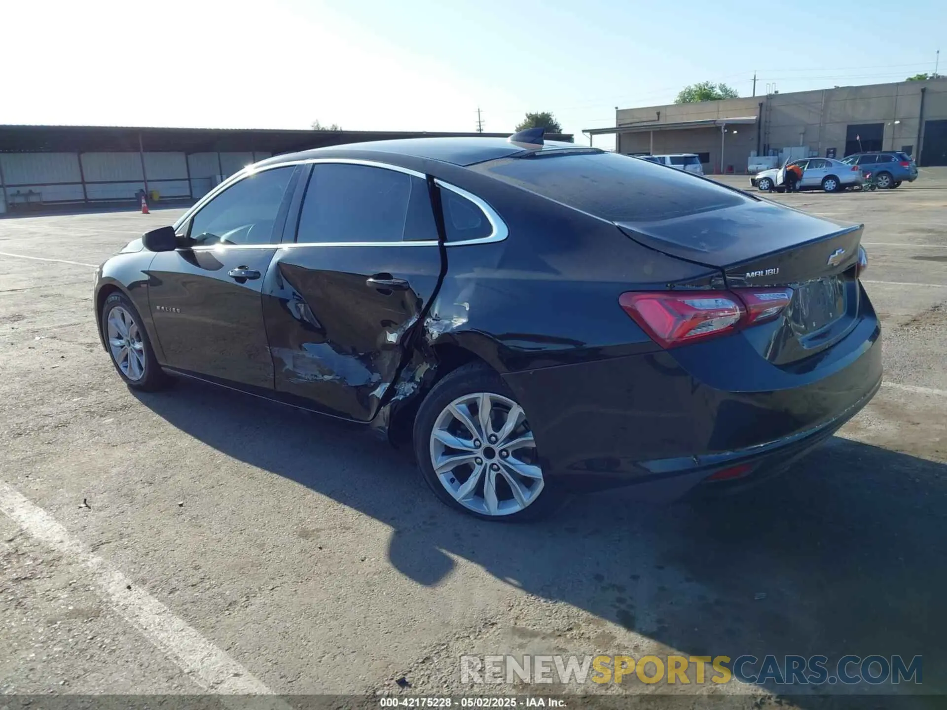 3 Photograph of a damaged car 1G1ZD5ST3MF069499 CHEVROLET MALIBU 2021