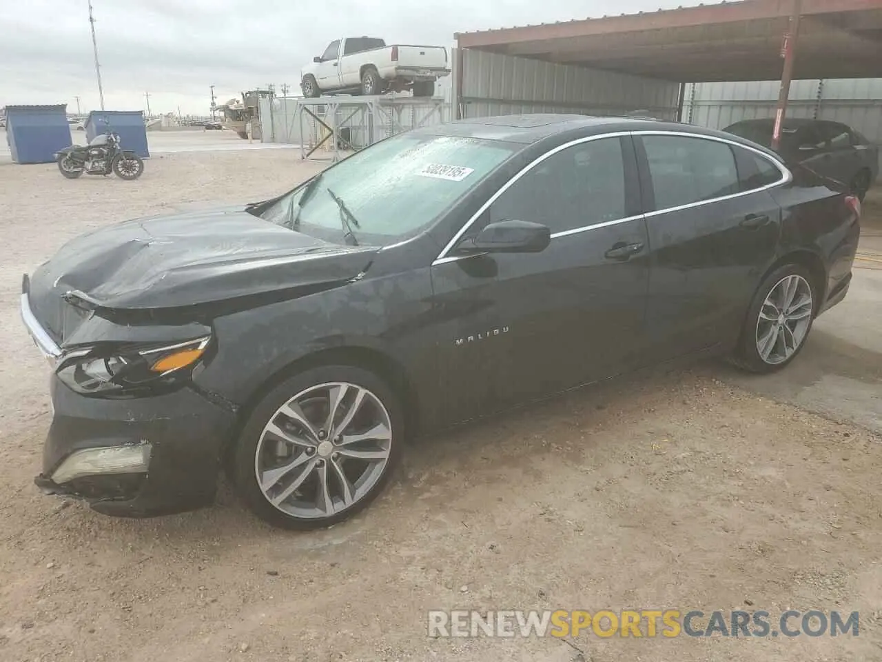 1 Photograph of a damaged car 1G1ZD5ST3MF074279 CHEVROLET MALIBU 2021