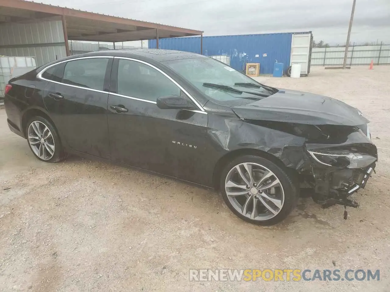4 Photograph of a damaged car 1G1ZD5ST3MF074279 CHEVROLET MALIBU 2021