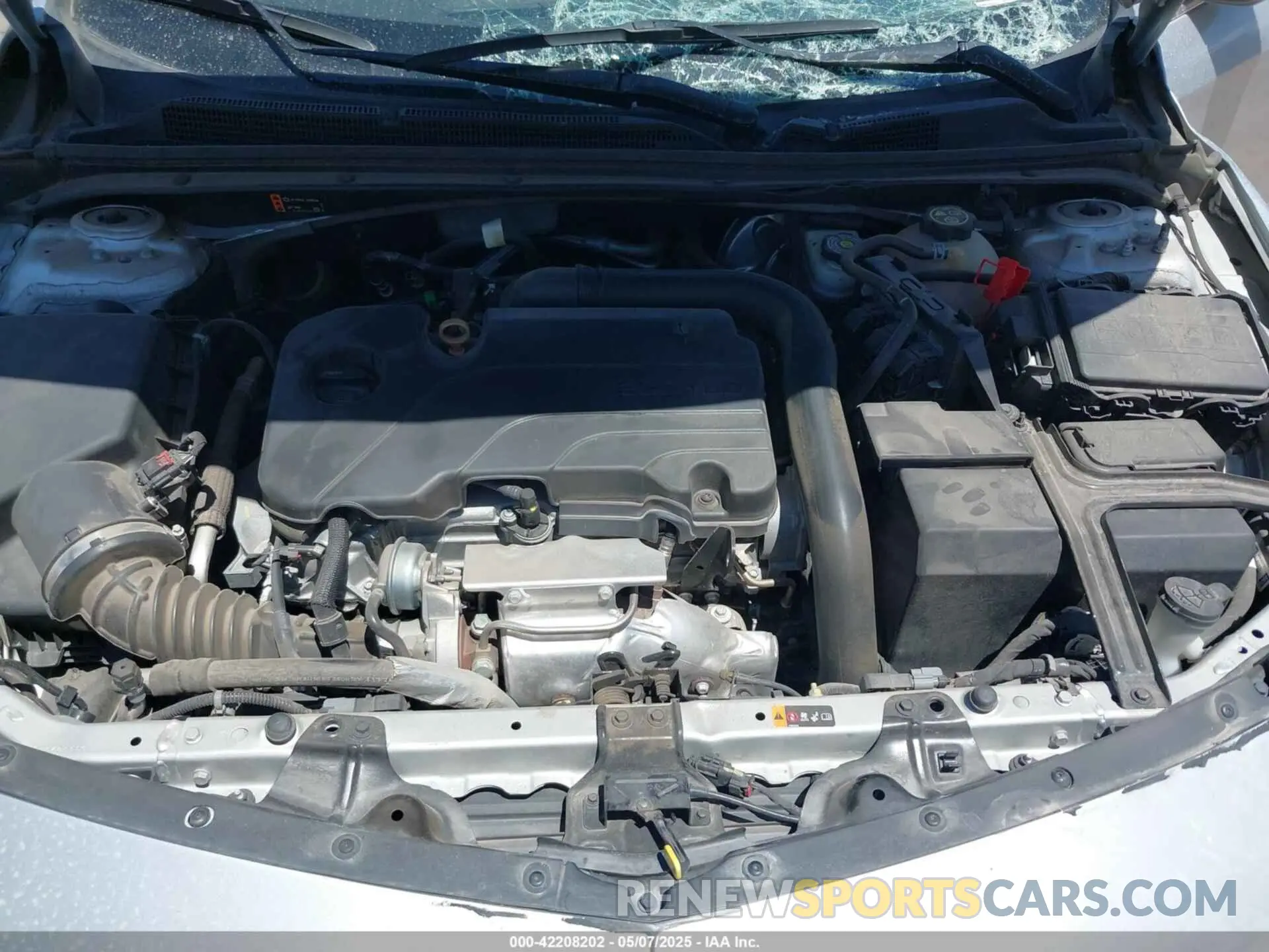 10 Photograph of a damaged car 1G1ZD5ST3MF077960 CHEVROLET MALIBU 2021