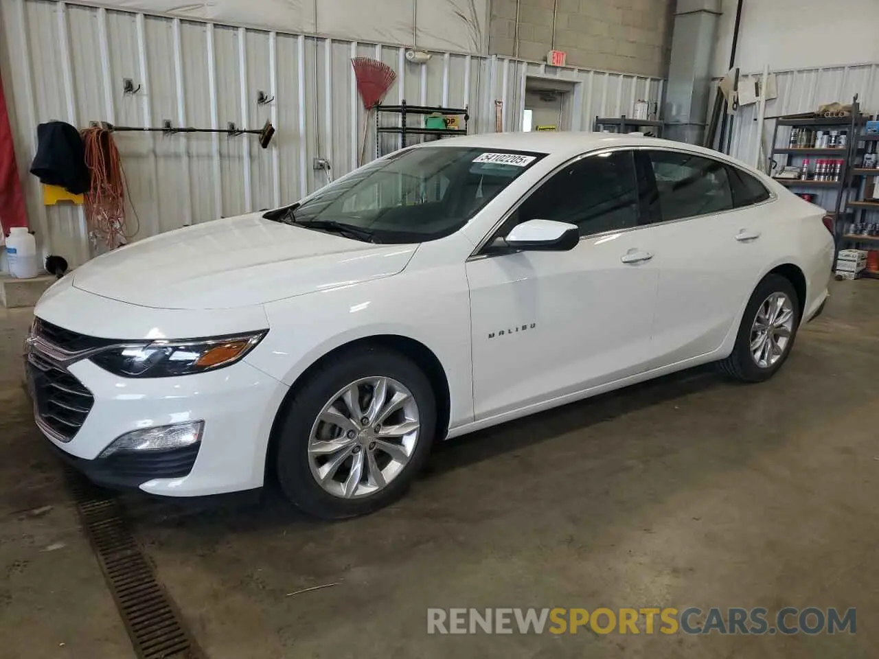 1 Photograph of a damaged car 1G1ZD5ST4MF003270 CHEVROLET MALIBU 2021