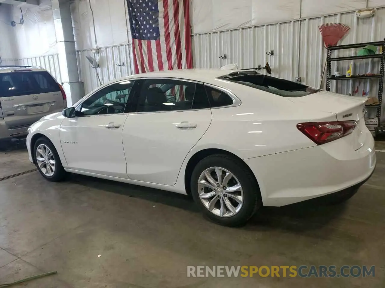 2 Photograph of a damaged car 1G1ZD5ST4MF003270 CHEVROLET MALIBU 2021