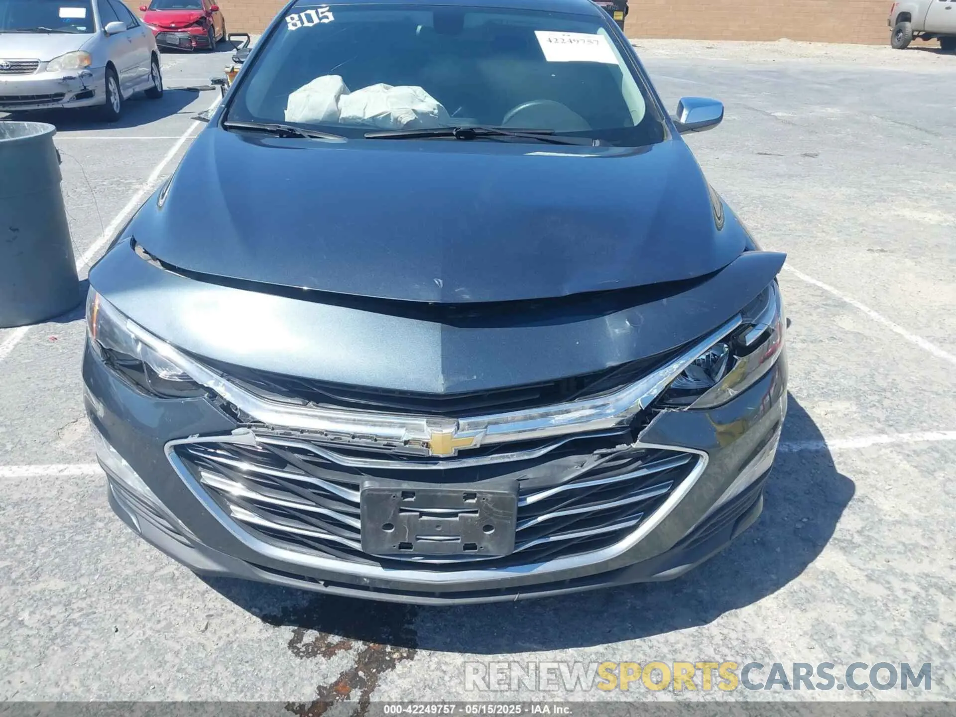 6 Photograph of a damaged car 1G1ZD5ST4MF006718 CHEVROLET MALIBU 2021