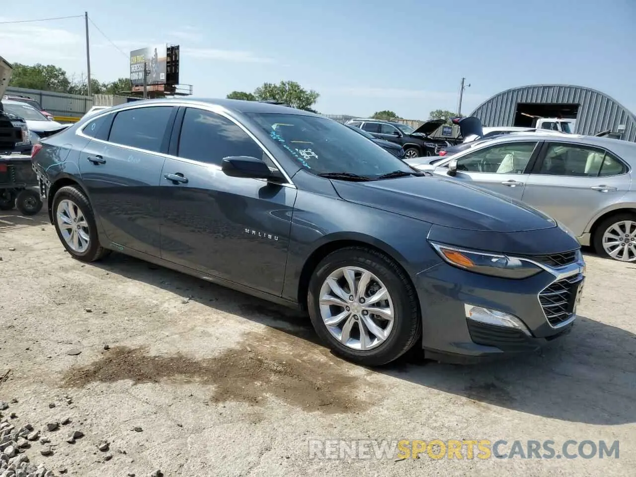 4 Photograph of a damaged car 1G1ZD5ST4MF011336 CHEVROLET MALIBU 2021