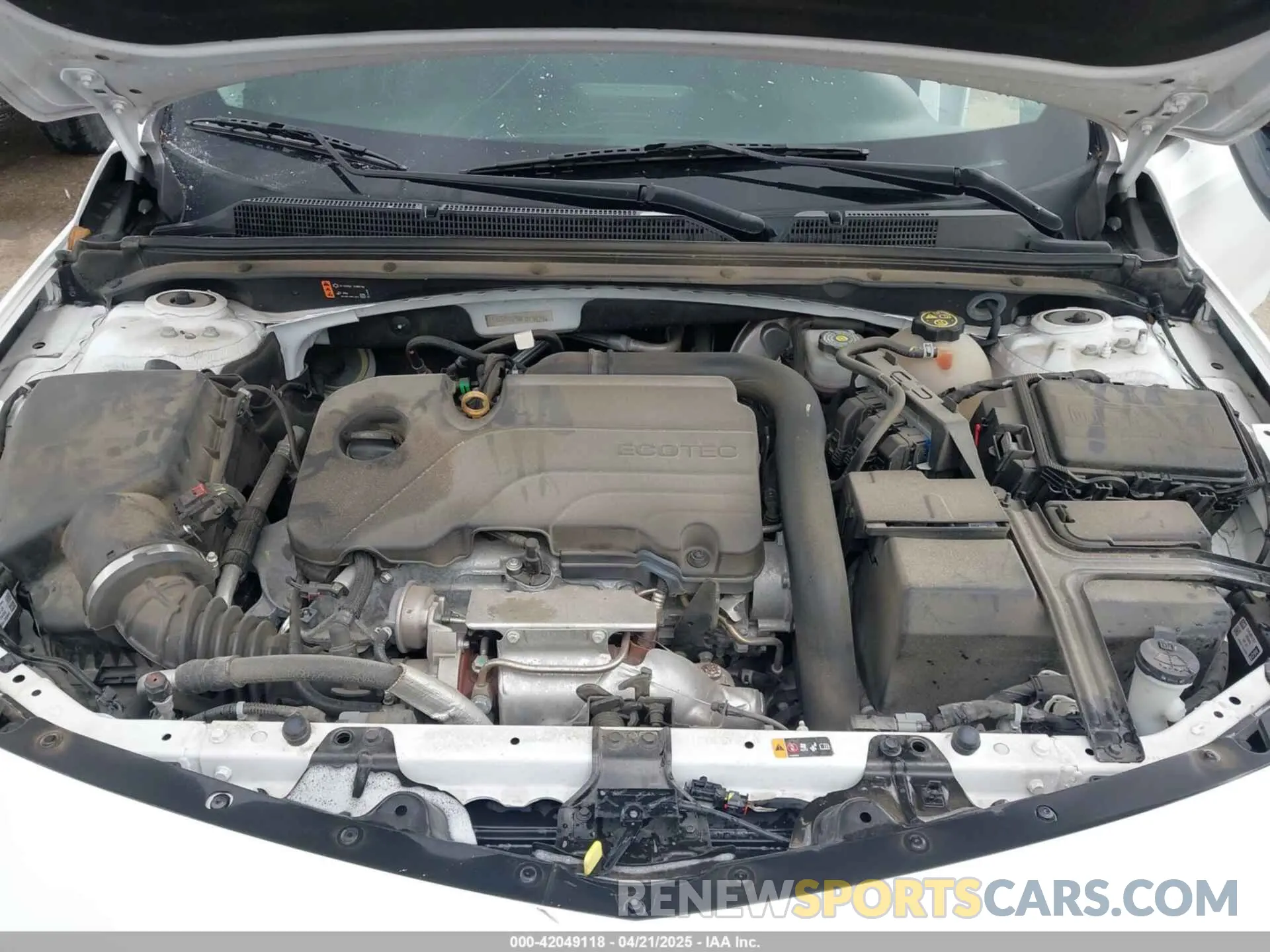 10 Photograph of a damaged car 1G1ZD5ST4MF013829 CHEVROLET MALIBU 2021