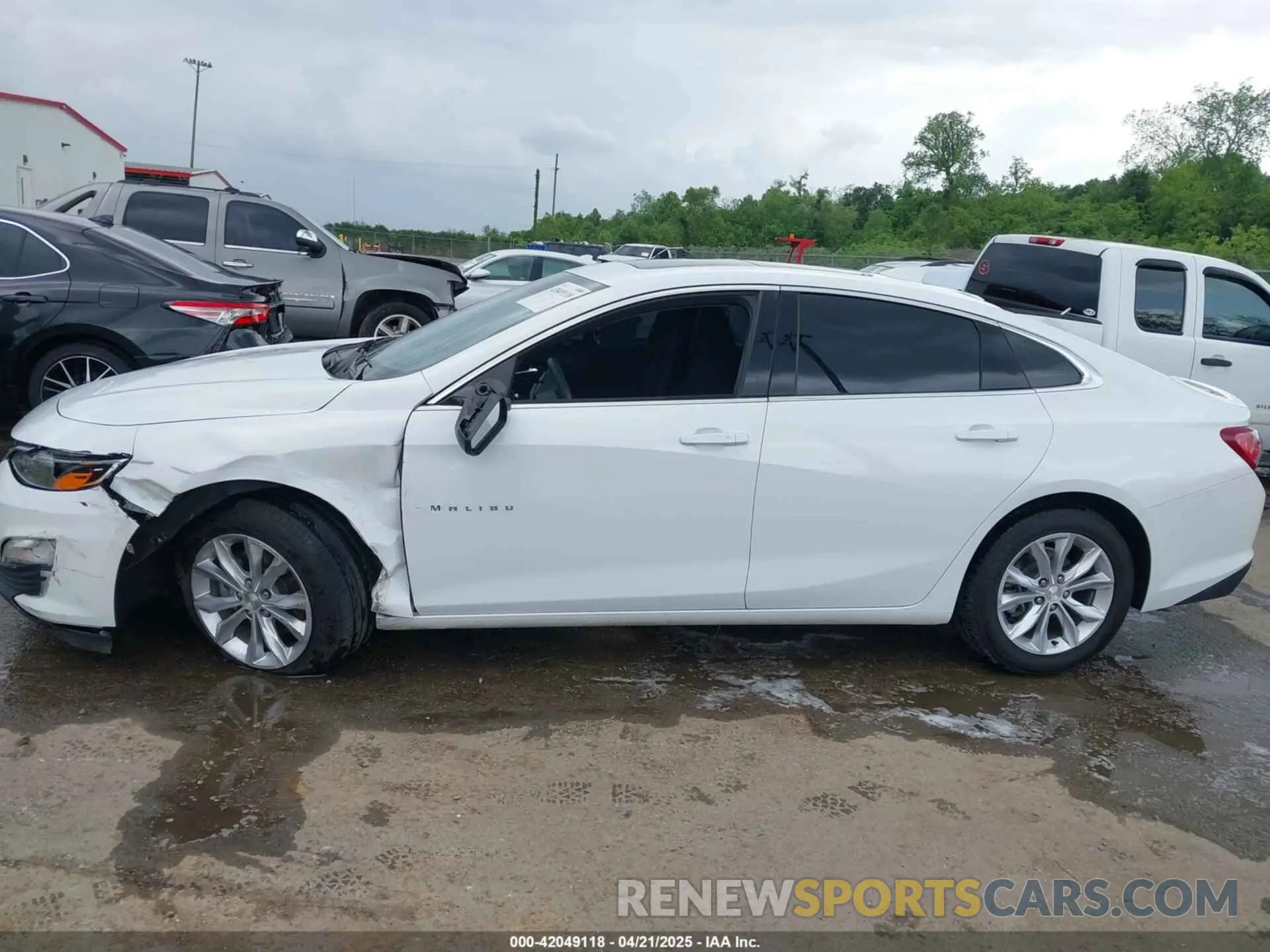 14 Photograph of a damaged car 1G1ZD5ST4MF013829 CHEVROLET MALIBU 2021