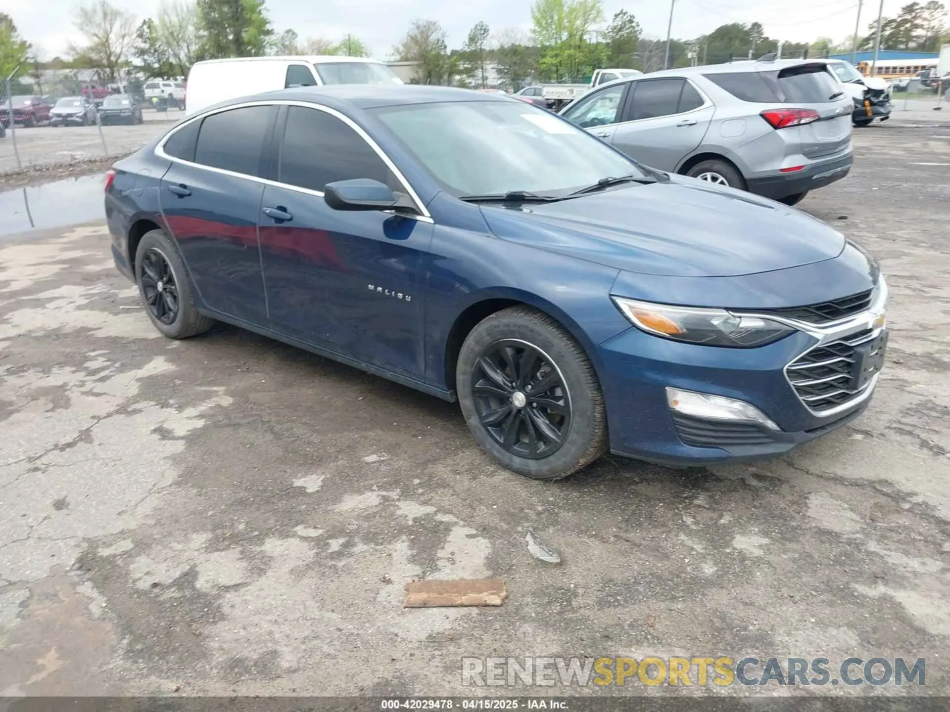 1 Photograph of a damaged car 1G1ZD5ST4MF018366 CHEVROLET MALIBU 2021