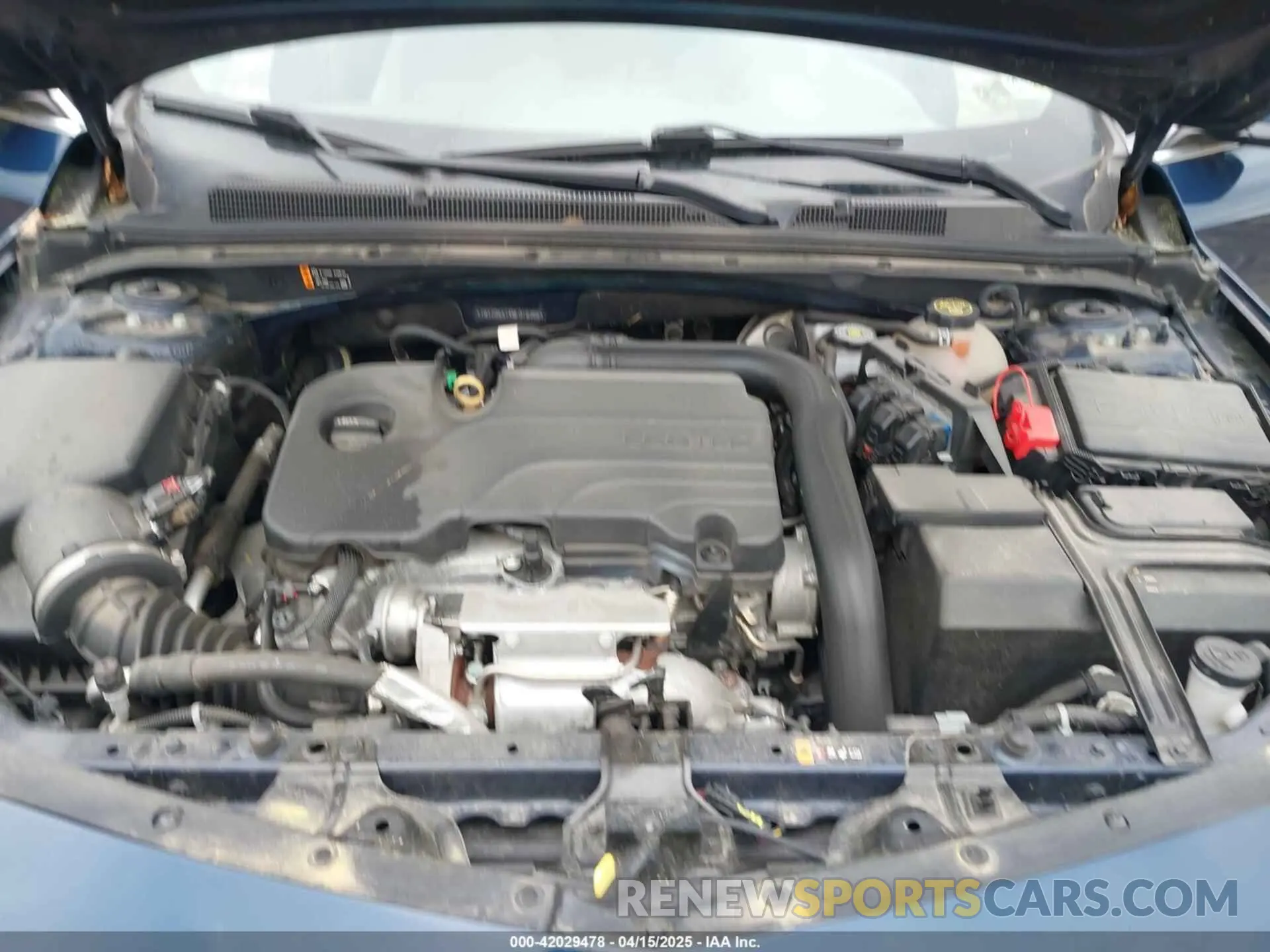 10 Photograph of a damaged car 1G1ZD5ST4MF018366 CHEVROLET MALIBU 2021