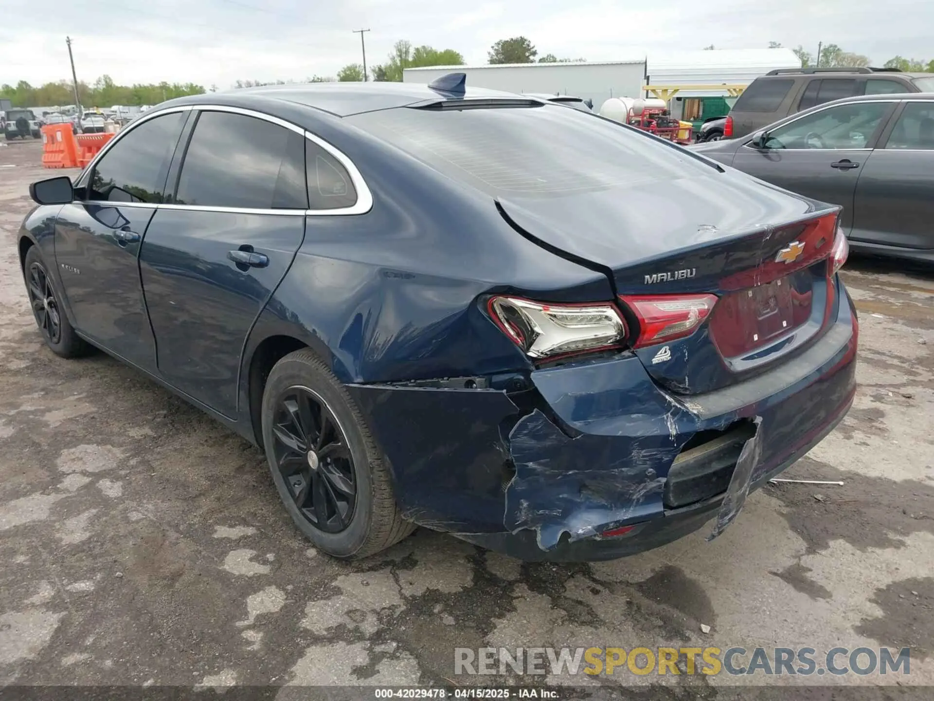 6 Photograph of a damaged car 1G1ZD5ST4MF018366 CHEVROLET MALIBU 2021