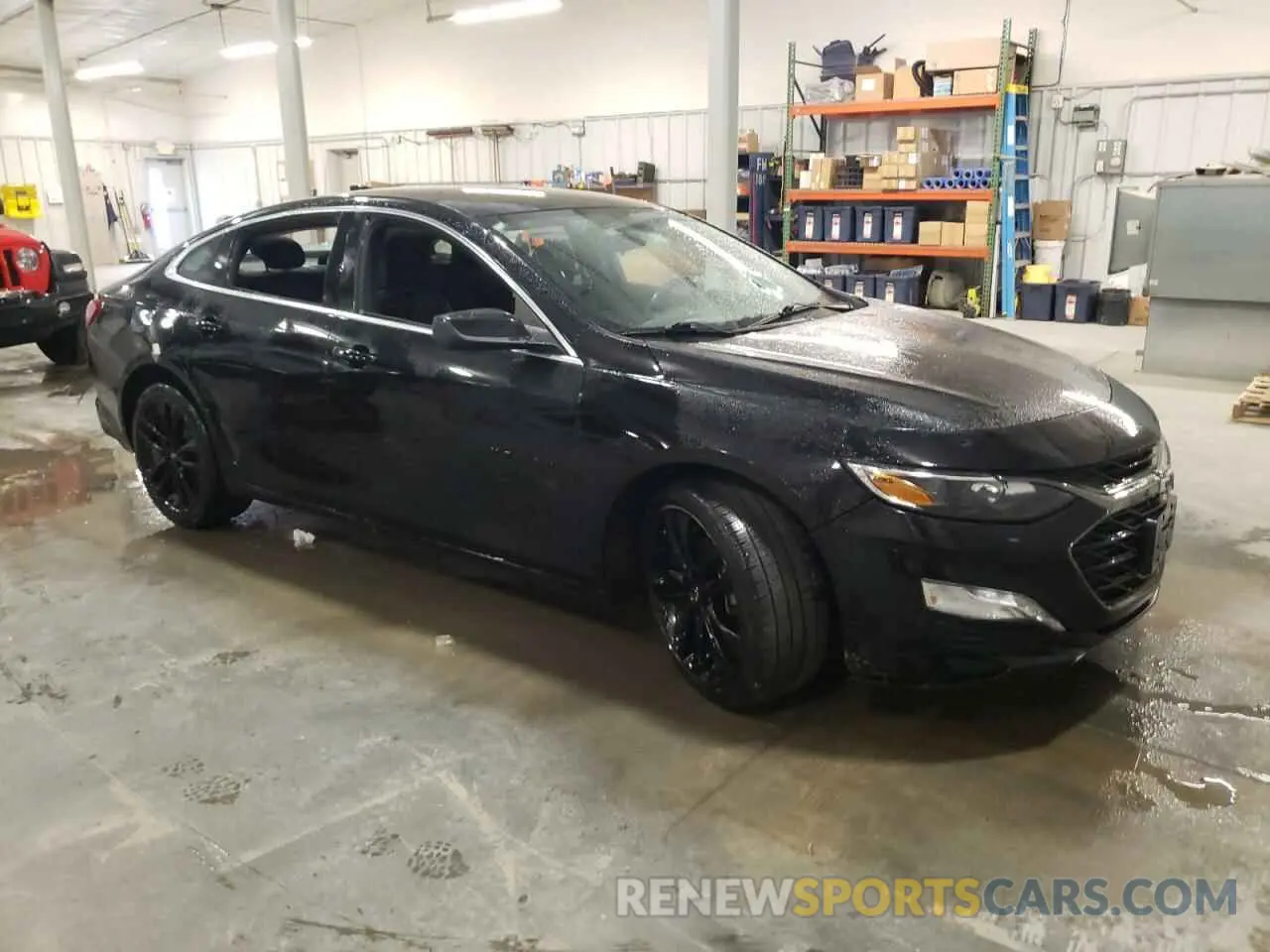 4 Photograph of a damaged car 1G1ZD5ST4MF026404 CHEVROLET MALIBU 2021