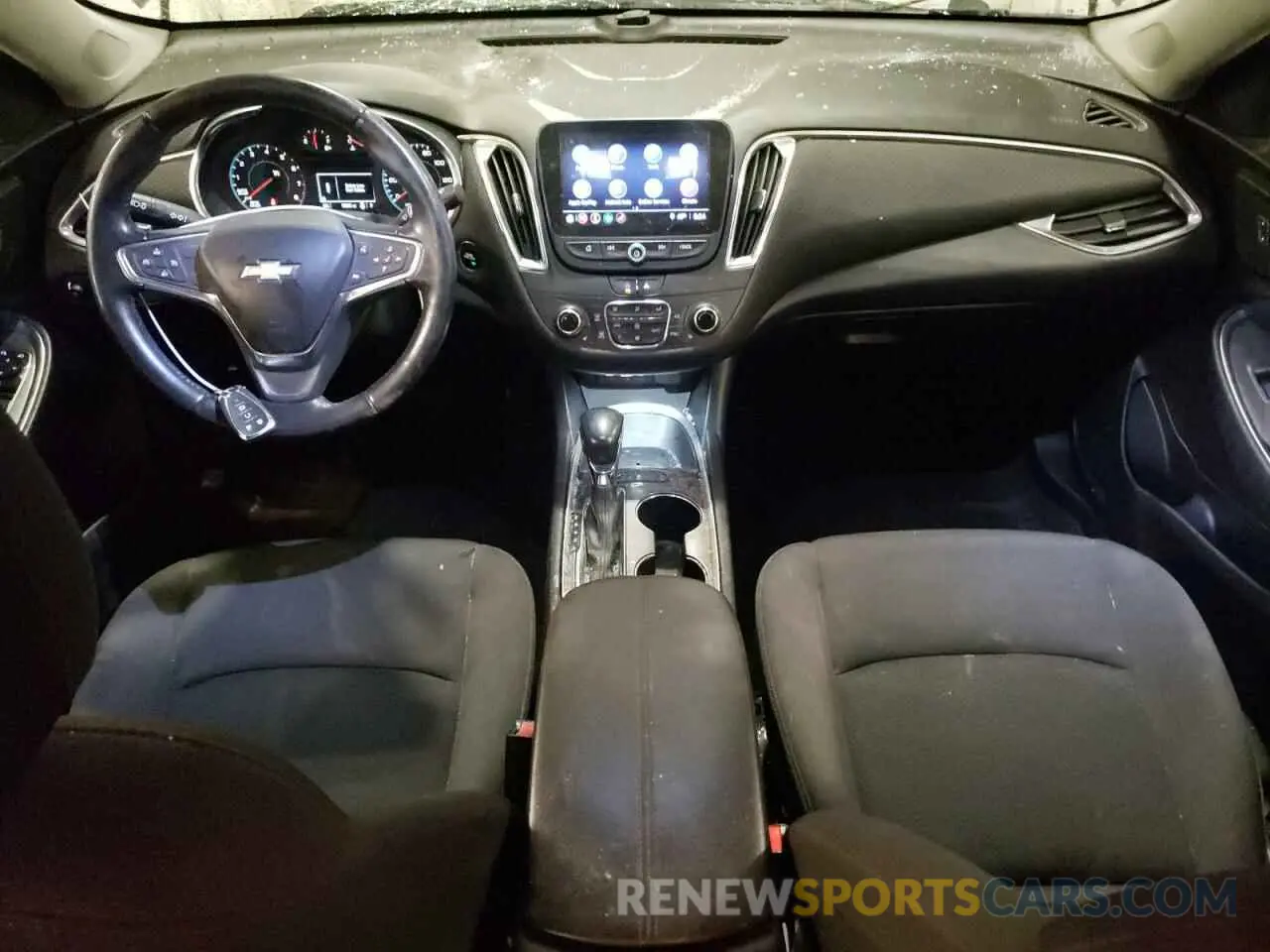 8 Photograph of a damaged car 1G1ZD5ST4MF026404 CHEVROLET MALIBU 2021