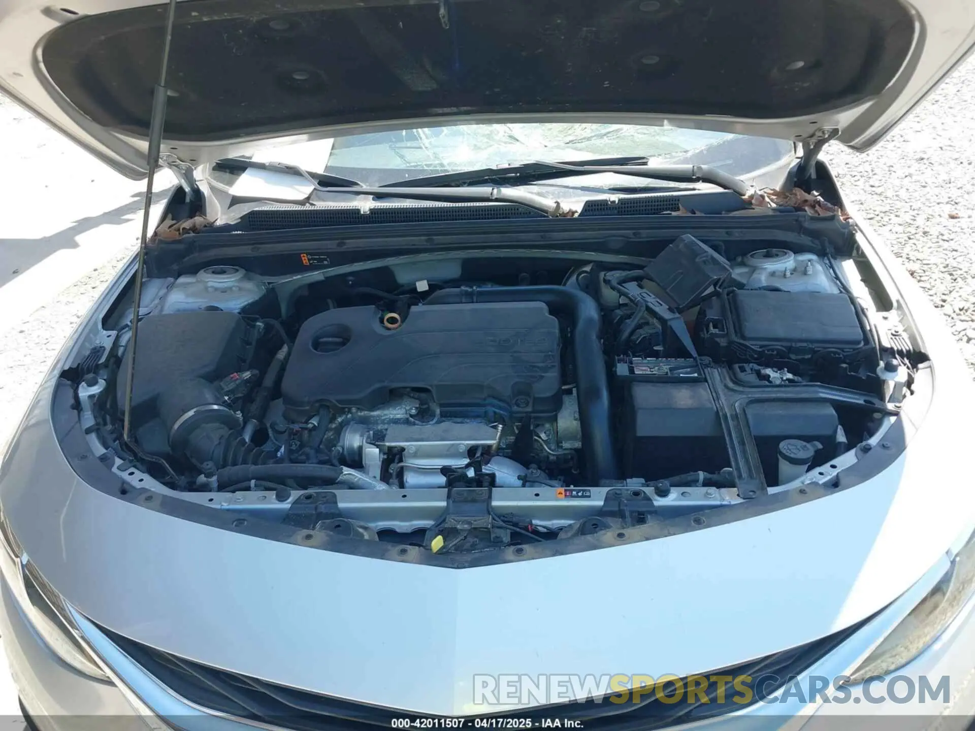 10 Photograph of a damaged car 1G1ZD5ST4MF027942 CHEVROLET MALIBU 2021