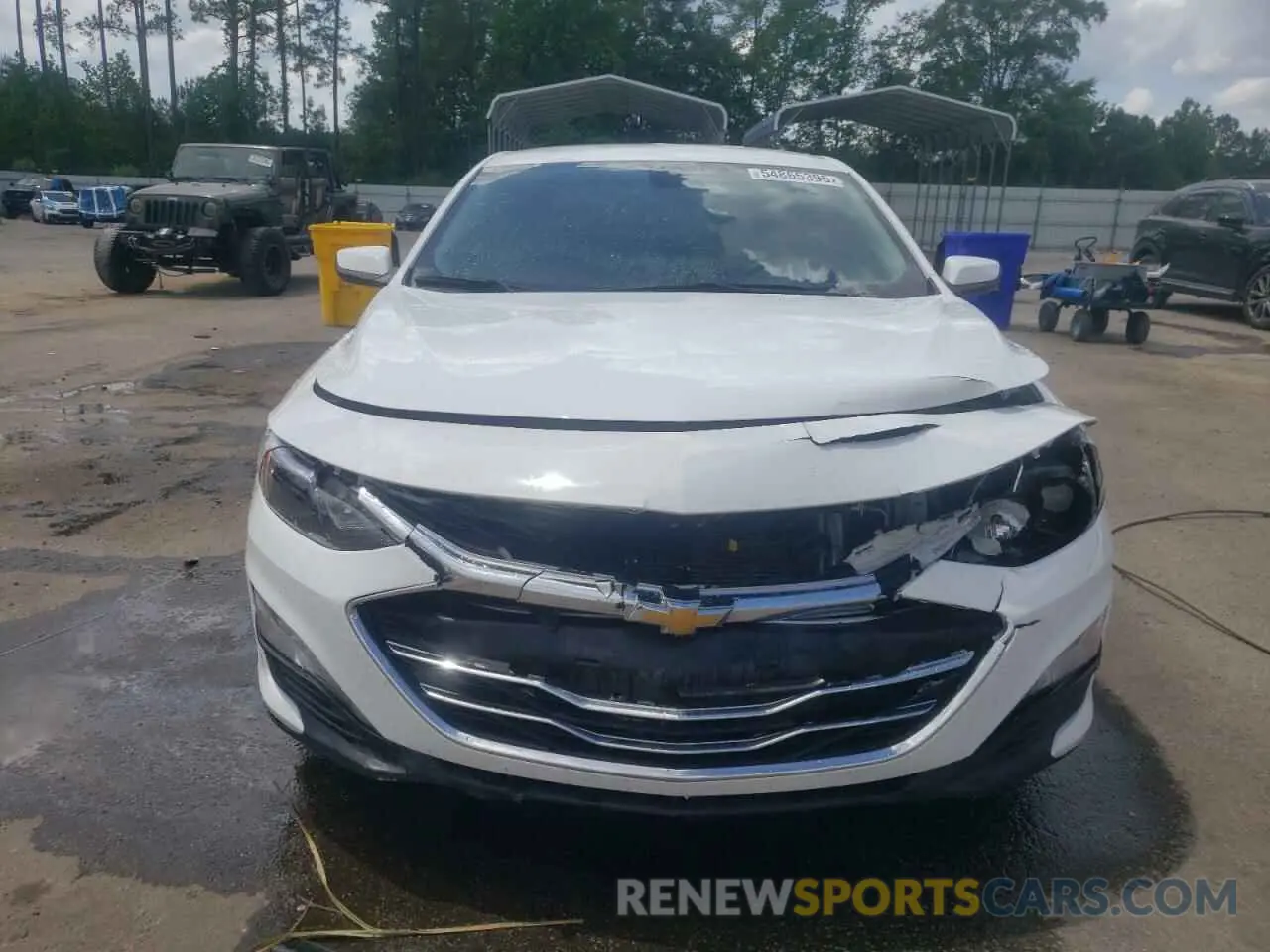 5 Photograph of a damaged car 1G1ZD5ST4MF030453 CHEVROLET MALIBU 2021