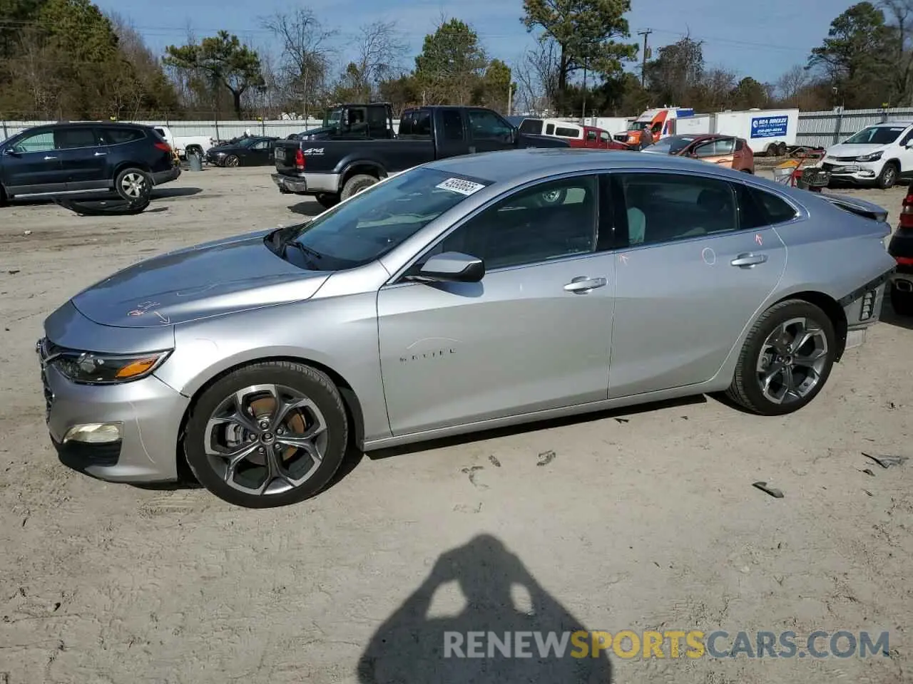 1 Photograph of a damaged car 1G1ZD5ST4MF034986 CHEVROLET MALIBU 2021