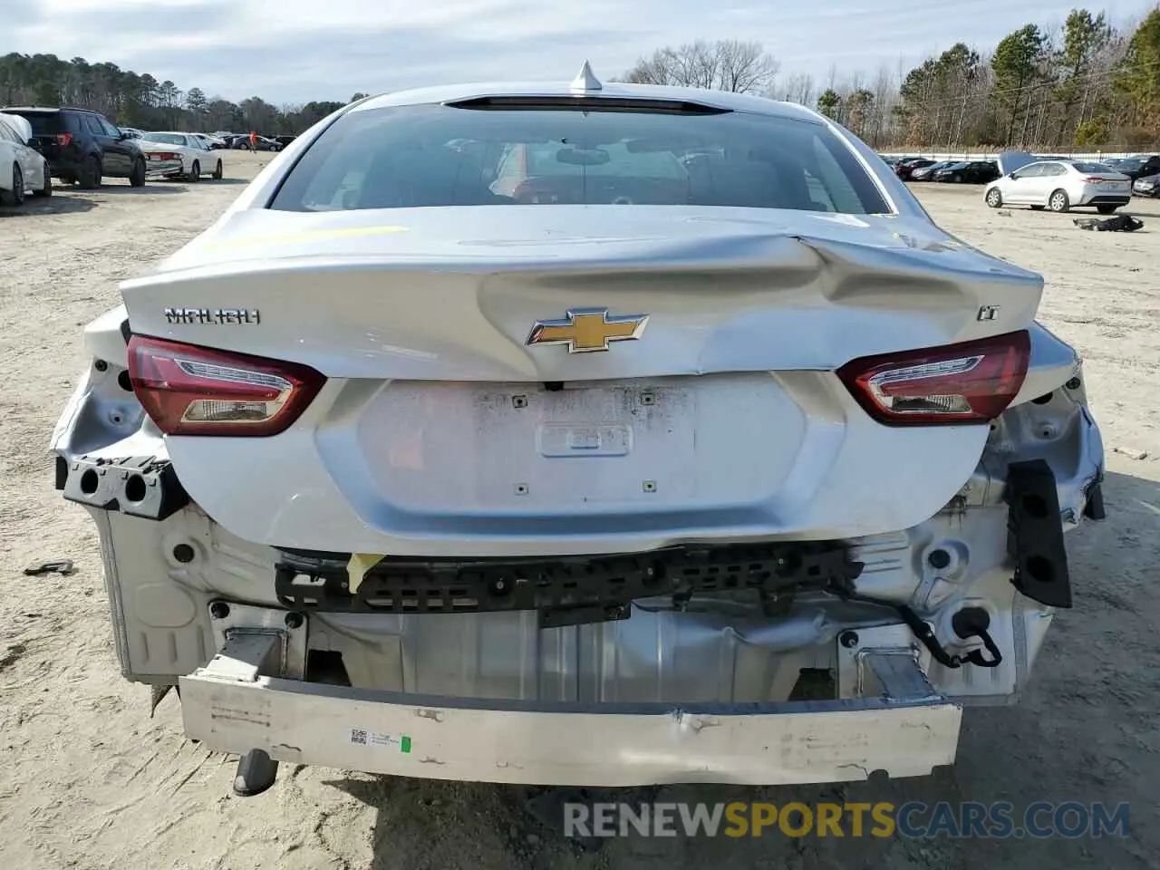6 Photograph of a damaged car 1G1ZD5ST4MF034986 CHEVROLET MALIBU 2021