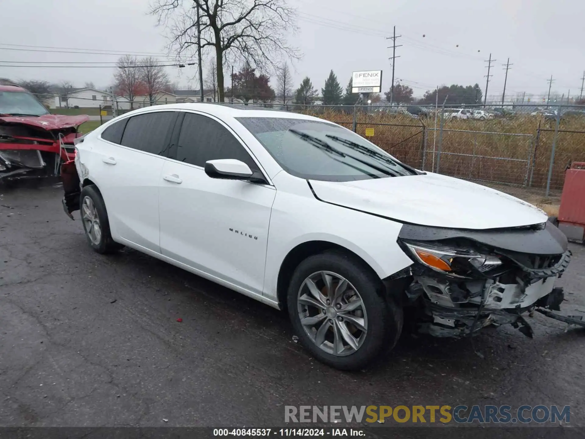 1 Photograph of a damaged car 1G1ZD5ST4MF047673 CHEVROLET MALIBU 2021