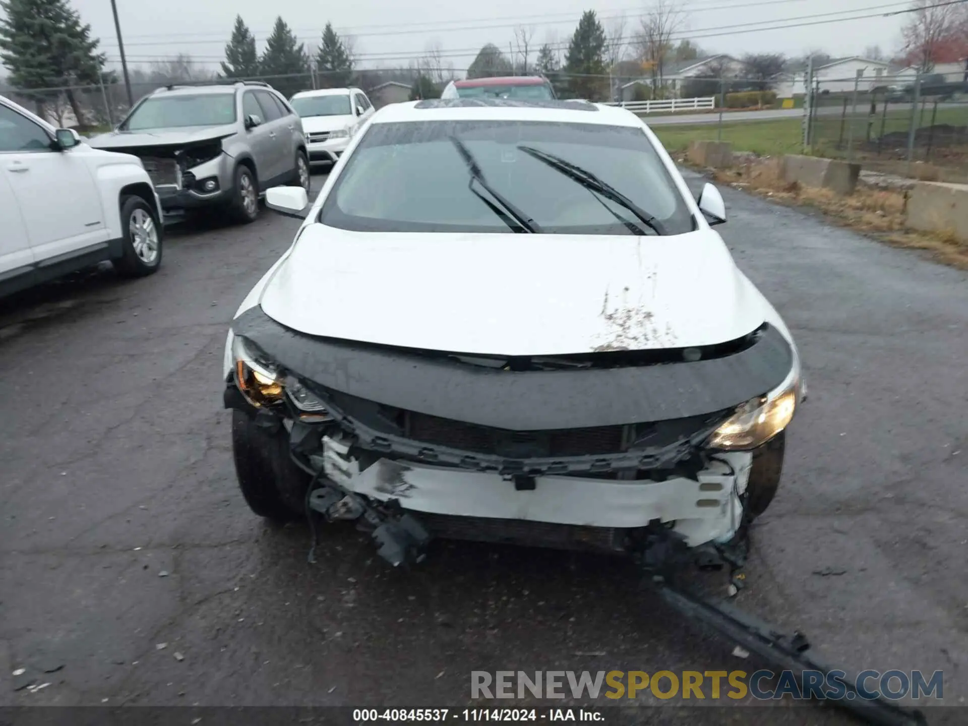 12 Photograph of a damaged car 1G1ZD5ST4MF047673 CHEVROLET MALIBU 2021