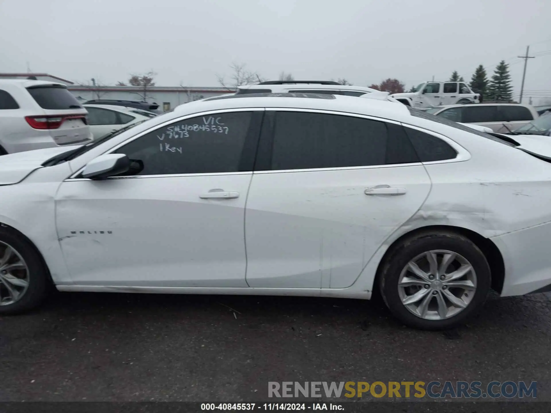 14 Photograph of a damaged car 1G1ZD5ST4MF047673 CHEVROLET MALIBU 2021