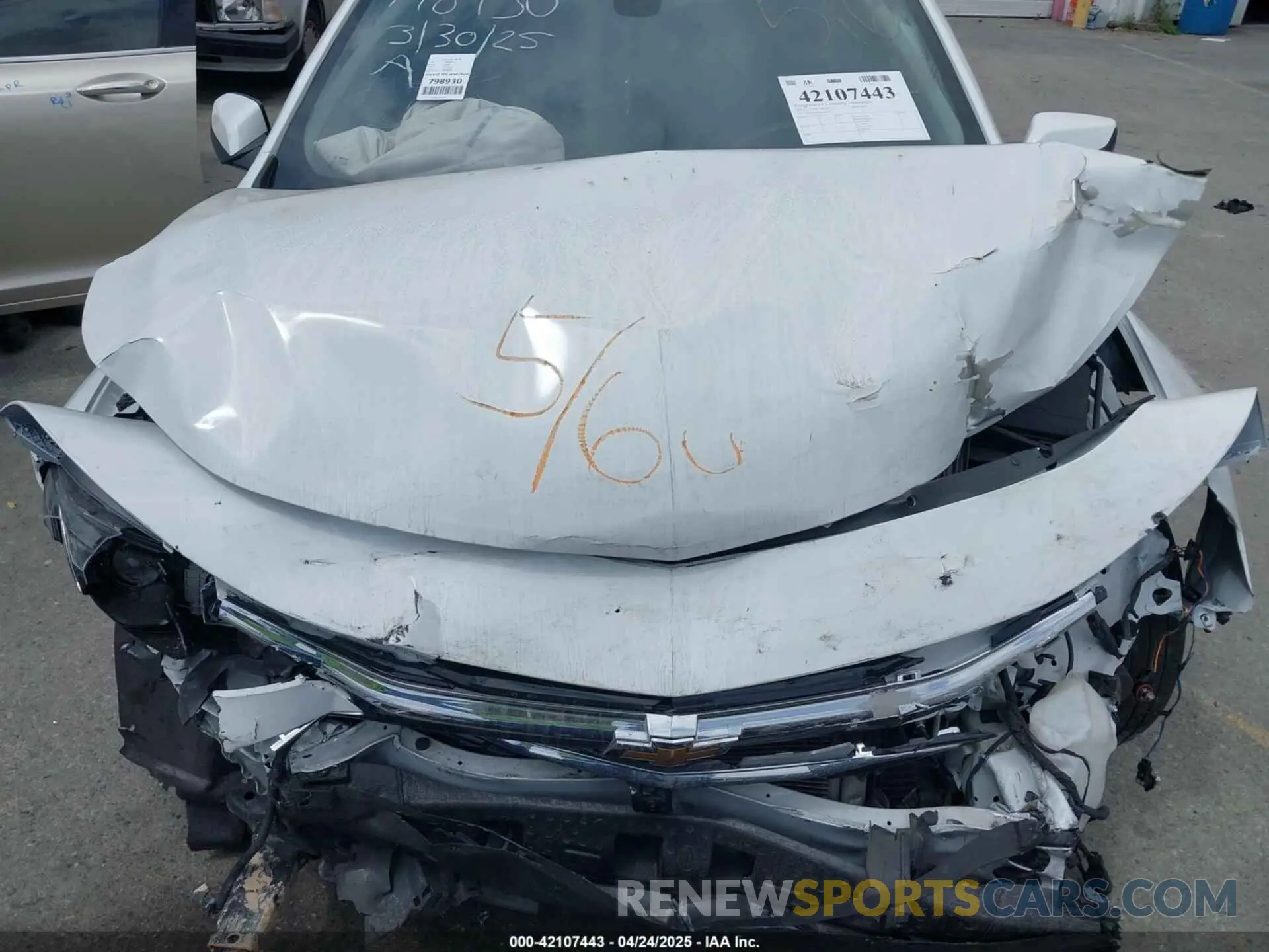 10 Photograph of a damaged car 1G1ZD5ST4MF060438 CHEVROLET MALIBU 2021