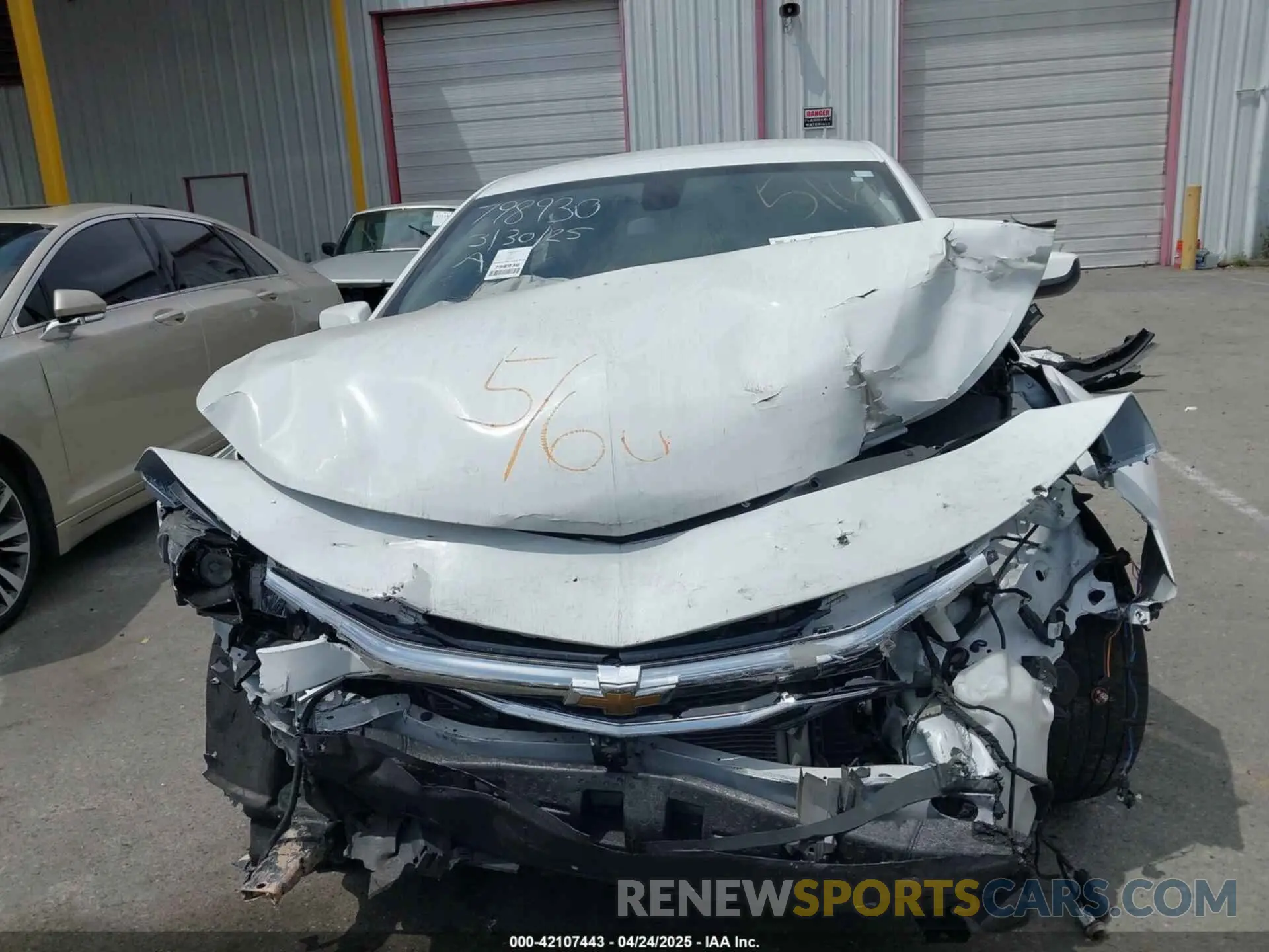 12 Photograph of a damaged car 1G1ZD5ST4MF060438 CHEVROLET MALIBU 2021