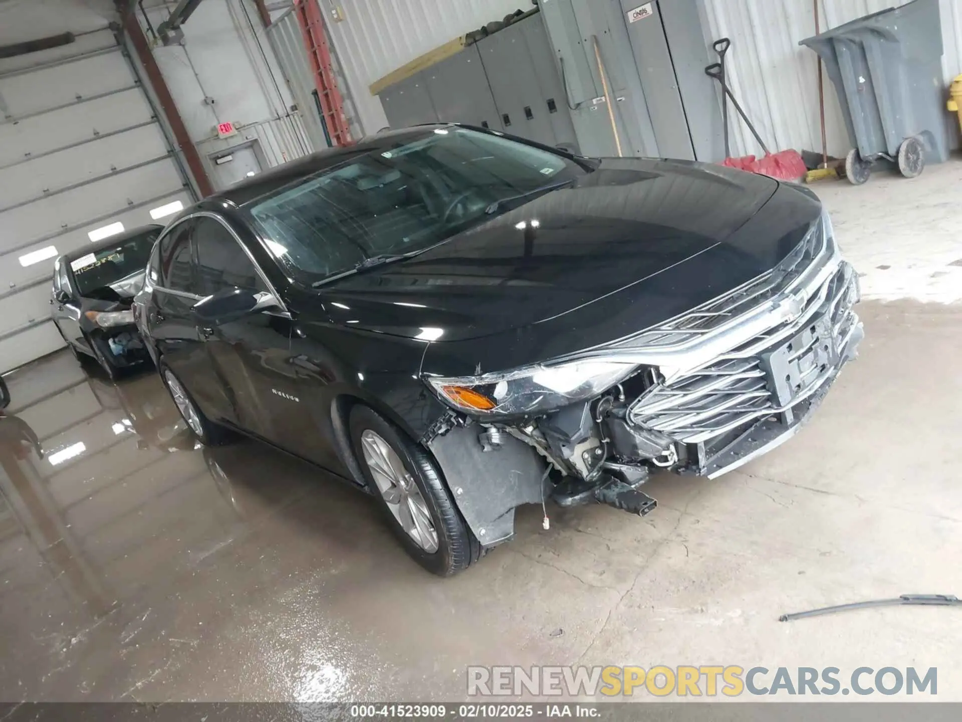 1 Photograph of a damaged car 1G1ZD5ST4MF060570 CHEVROLET MALIBU 2021