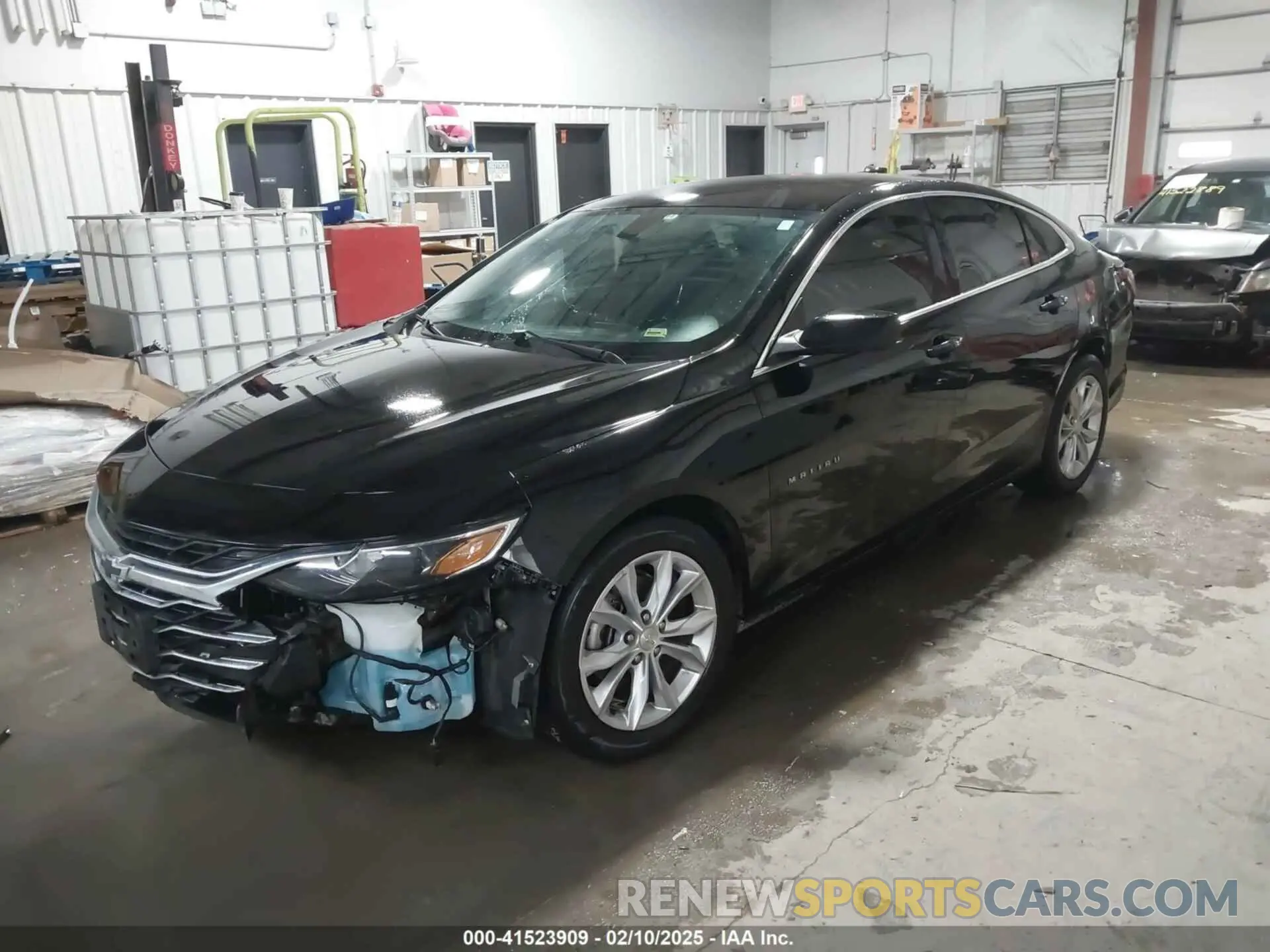 2 Photograph of a damaged car 1G1ZD5ST4MF060570 CHEVROLET MALIBU 2021