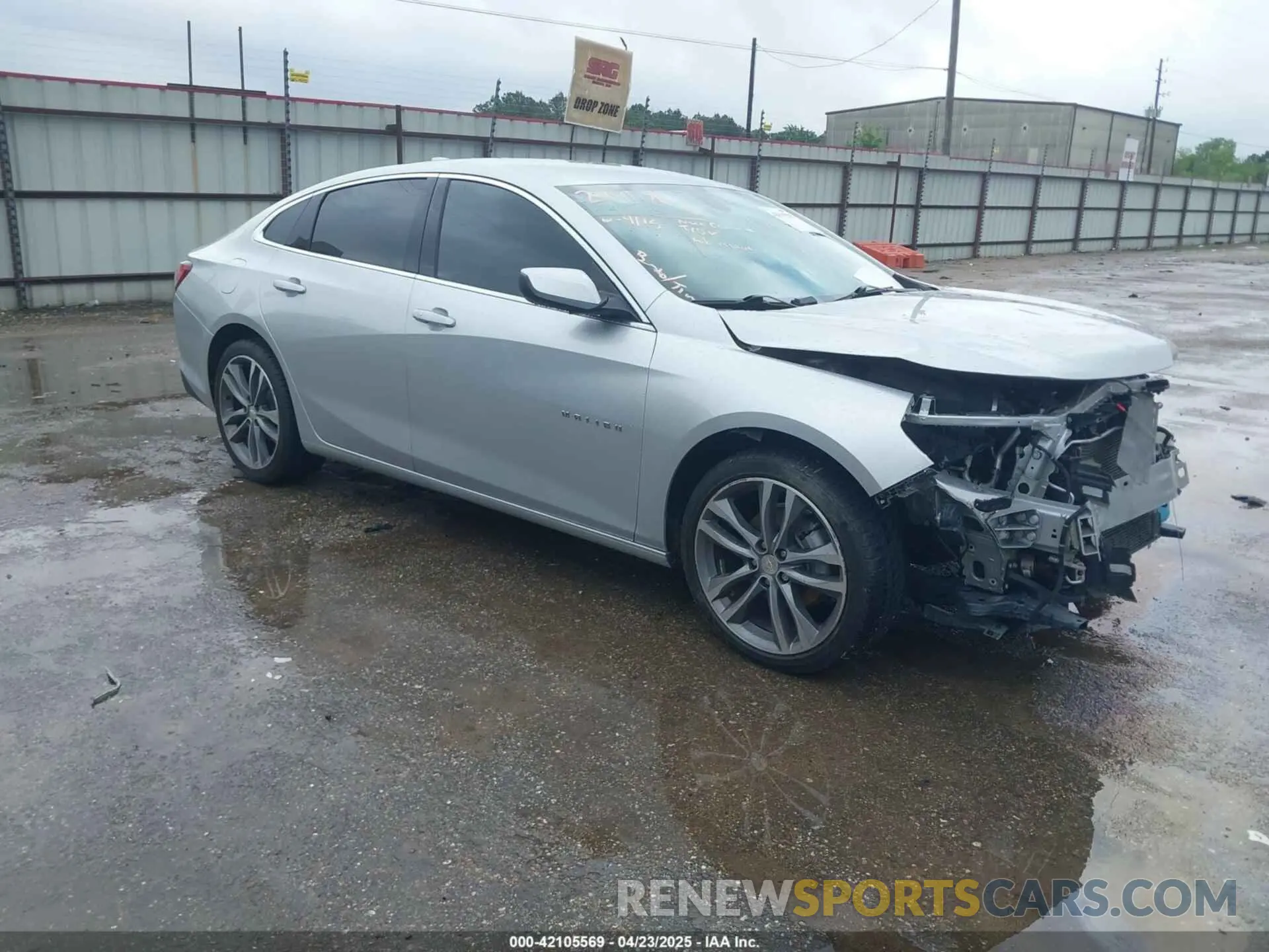 1 Photograph of a damaged car 1G1ZD5ST4MF076719 CHEVROLET MALIBU 2021