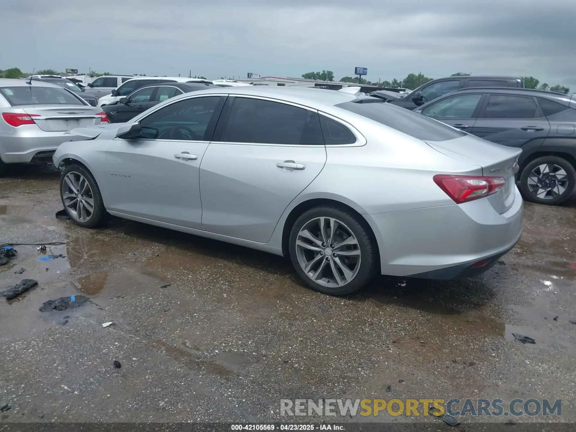 3 Photograph of a damaged car 1G1ZD5ST4MF076719 CHEVROLET MALIBU 2021