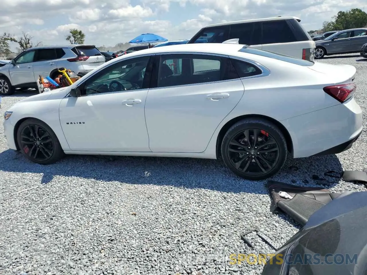 2 Photograph of a damaged car 1G1ZD5ST4MF084819 CHEVROLET MALIBU 2021