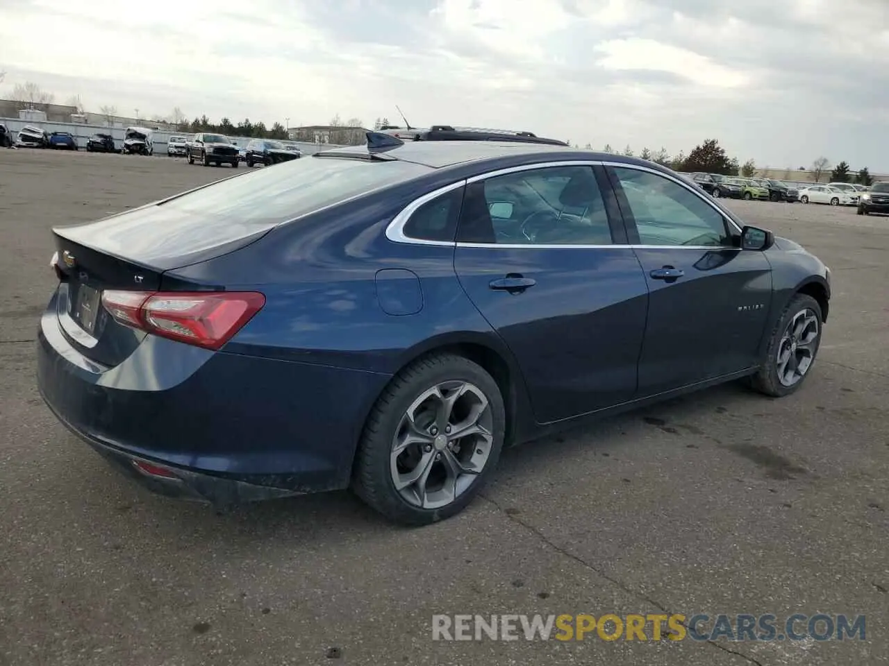3 Photograph of a damaged car 1G1ZD5ST5MF003844 CHEVROLET MALIBU 2021