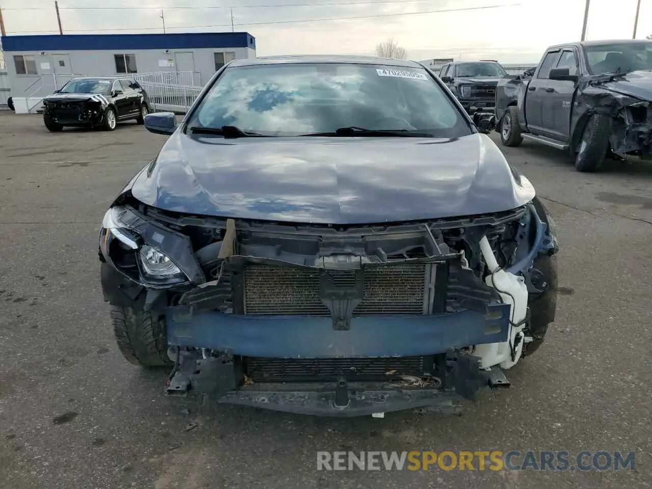 5 Photograph of a damaged car 1G1ZD5ST5MF003844 CHEVROLET MALIBU 2021