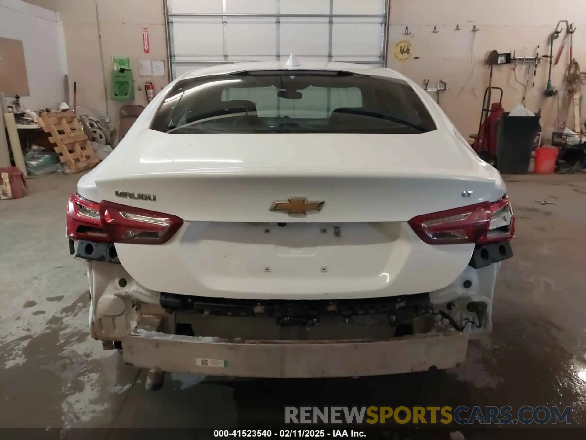 16 Photograph of a damaged car 1G1ZD5ST5MF010969 CHEVROLET MALIBU 2021