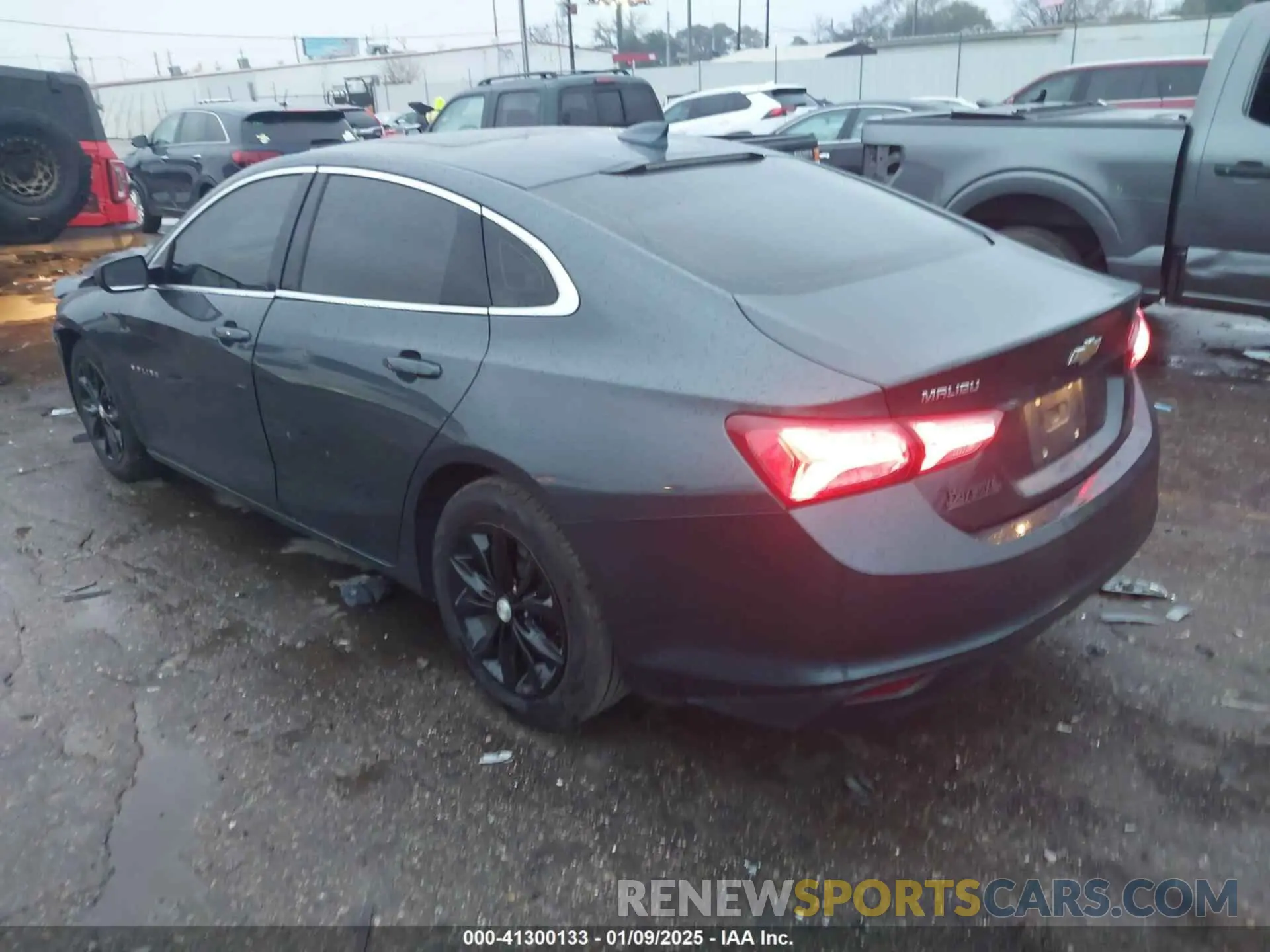 3 Photograph of a damaged car 1G1ZD5ST5MF012463 CHEVROLET MALIBU 2021