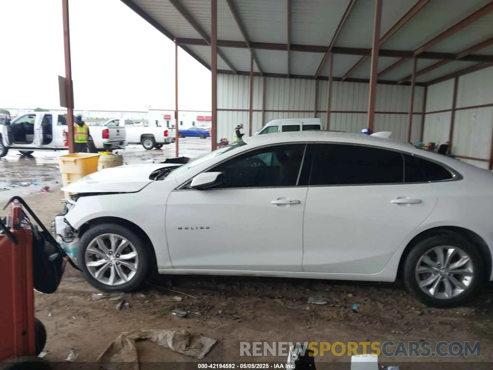 14 Photograph of a damaged car 1G1ZD5ST5MF018067 CHEVROLET MALIBU 2021