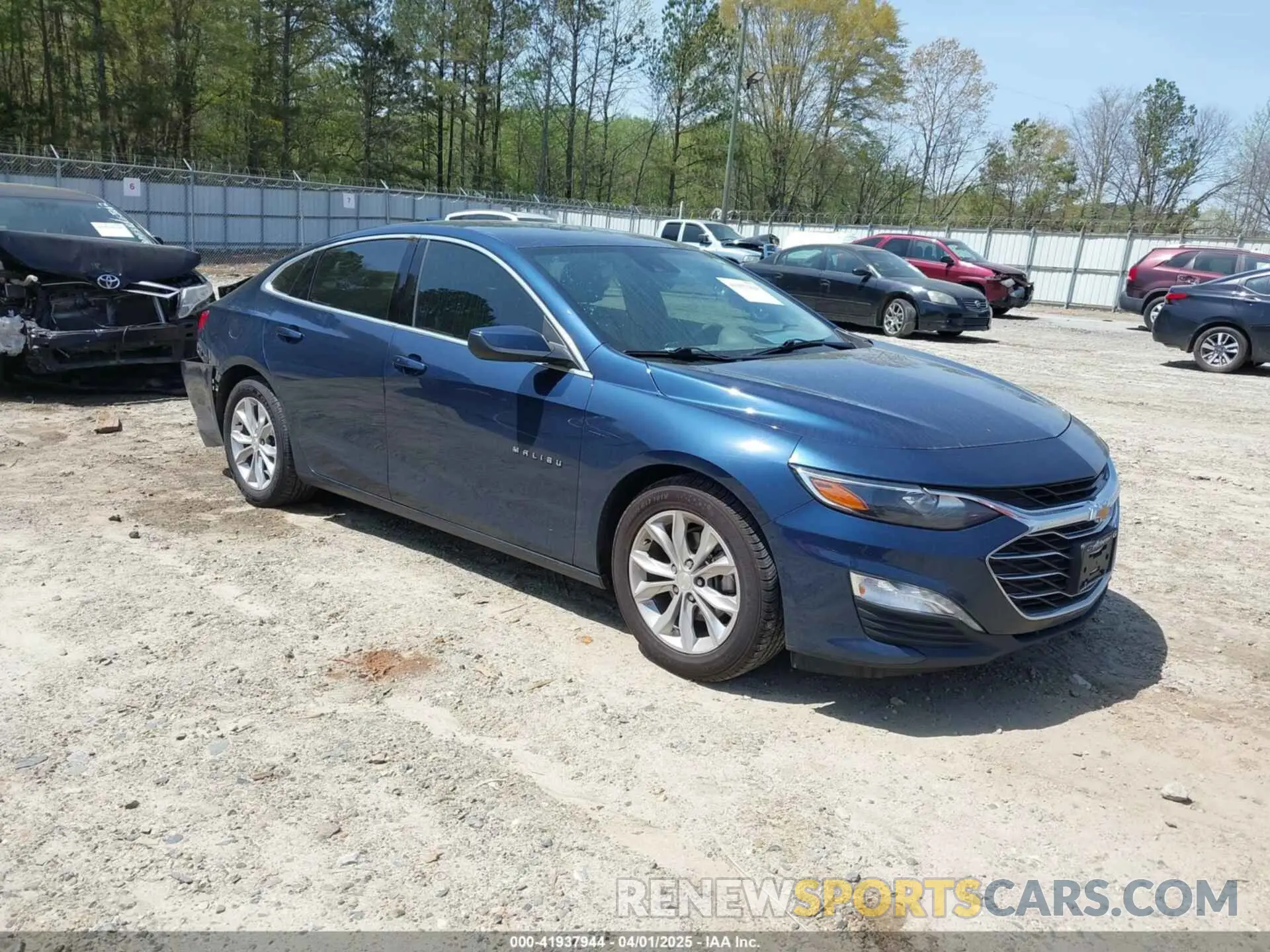 1 Photograph of a damaged car 1G1ZD5ST5MF020420 CHEVROLET MALIBU 2021