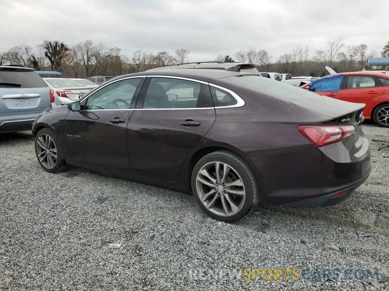 2 Photograph of a damaged car 1G1ZD5ST5MF022409 CHEVROLET MALIBU 2021