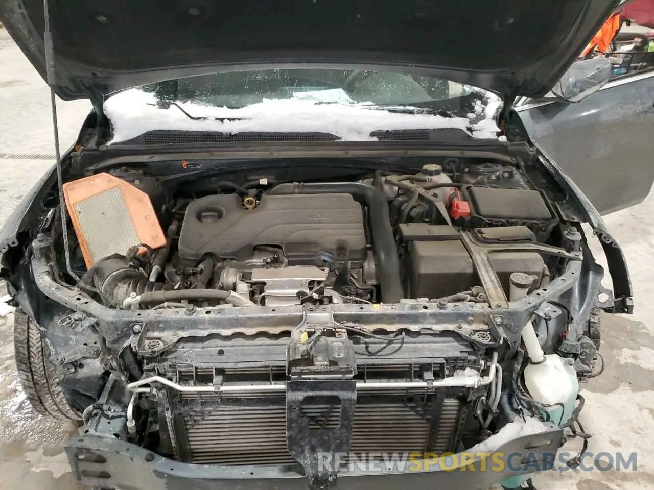 11 Photograph of a damaged car 1G1ZD5ST5MF022538 CHEVROLET MALIBU 2021