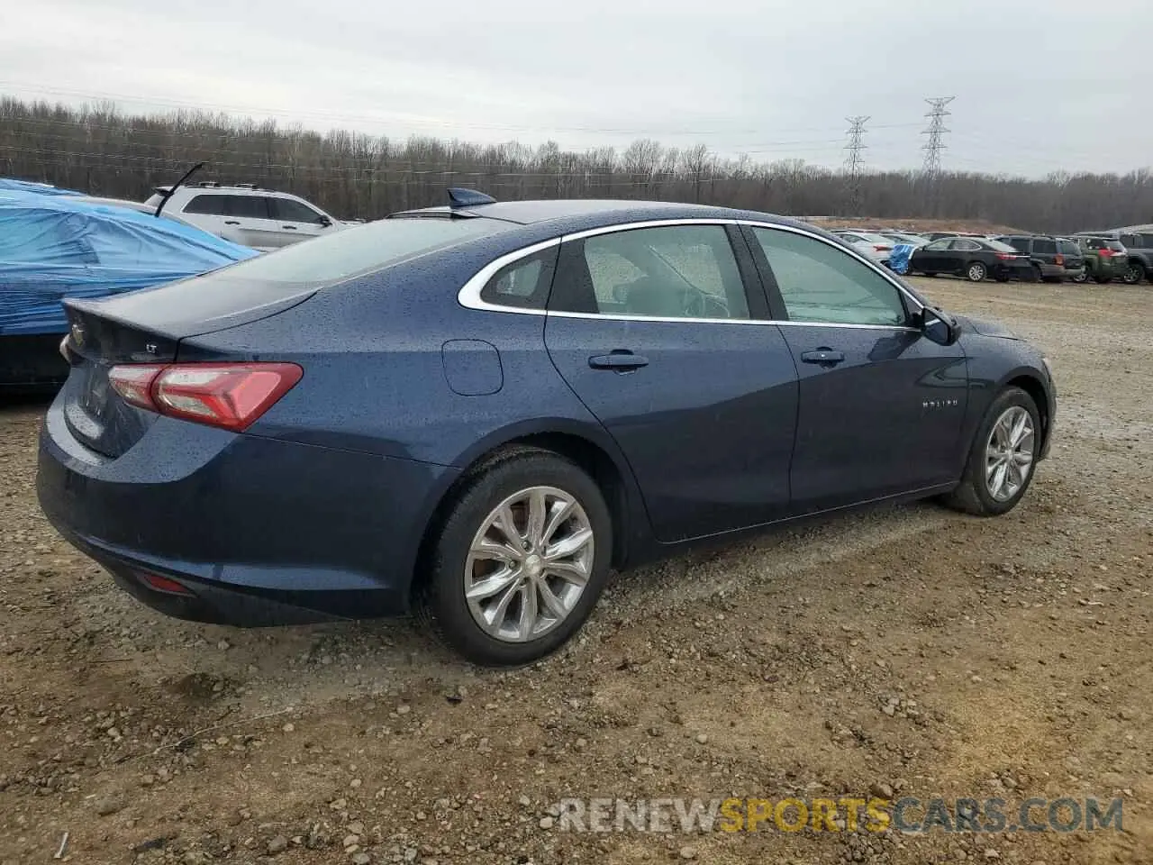 3 Photograph of a damaged car 1G1ZD5ST5MF029926 CHEVROLET MALIBU 2021