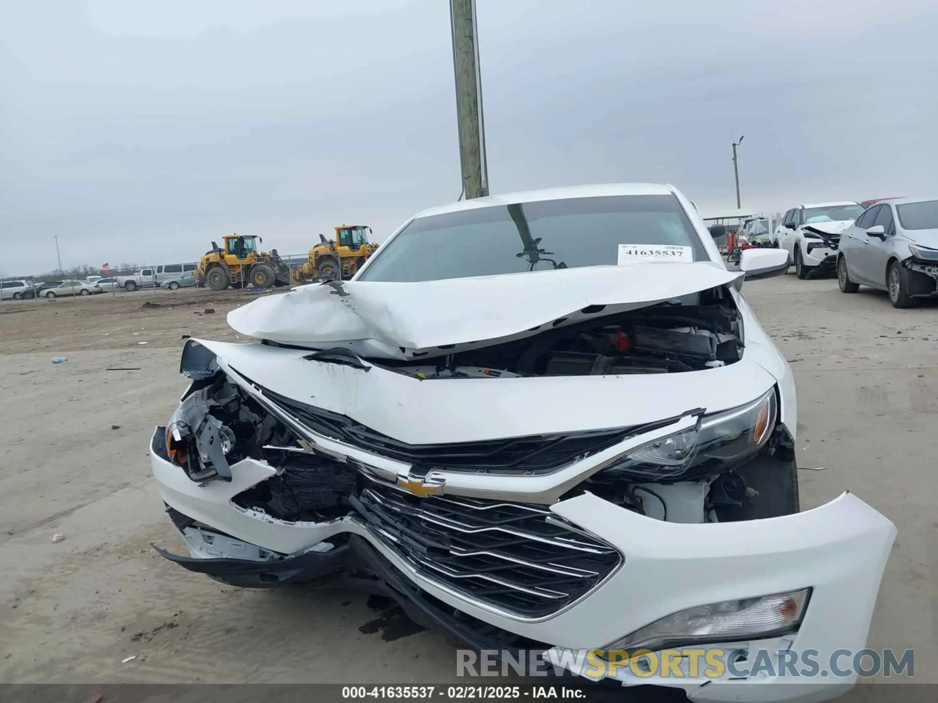 12 Photograph of a damaged car 1G1ZD5ST5MF045933 CHEVROLET MALIBU 2021